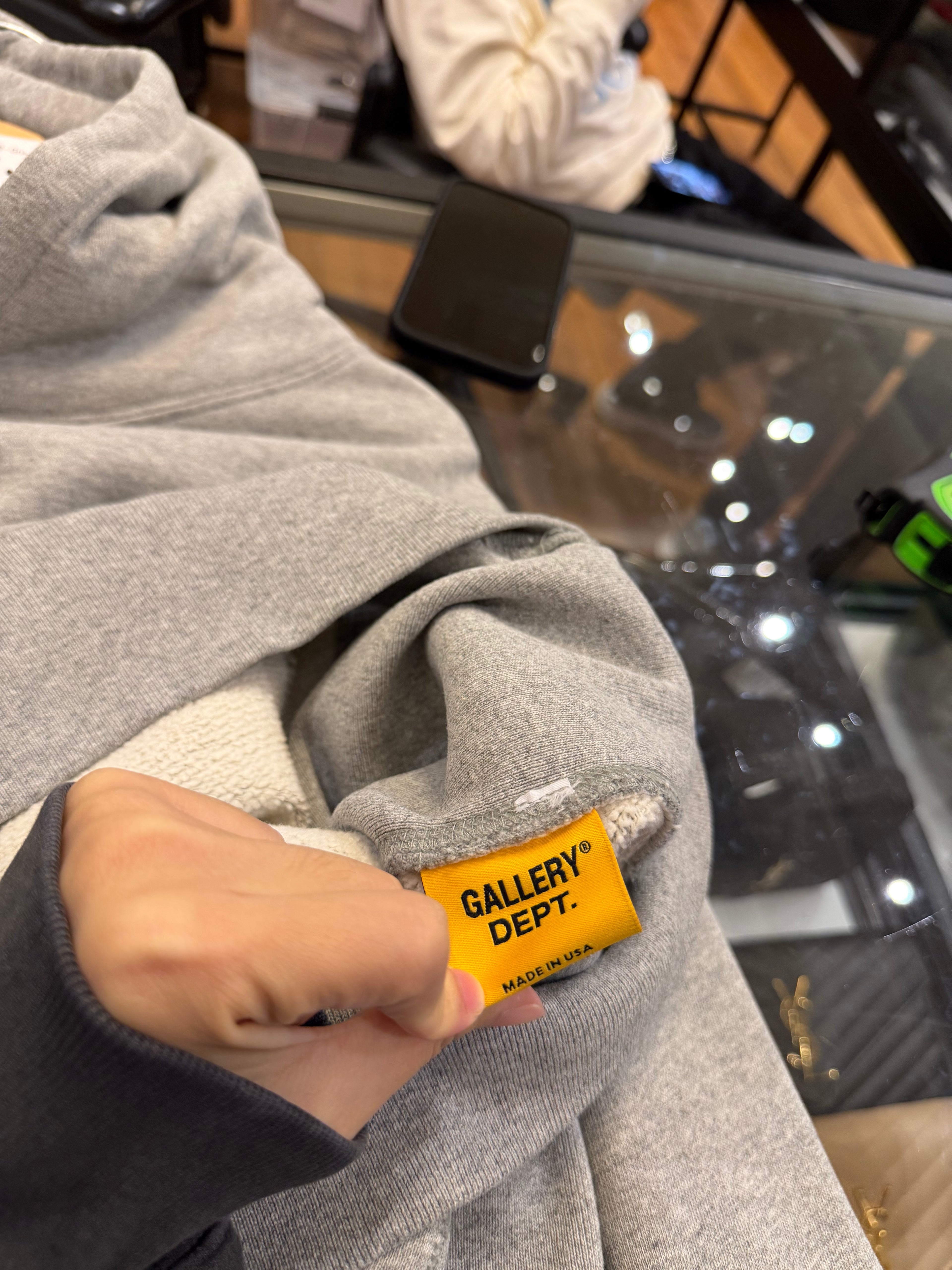 Gallery Dept Hoodie - Grey