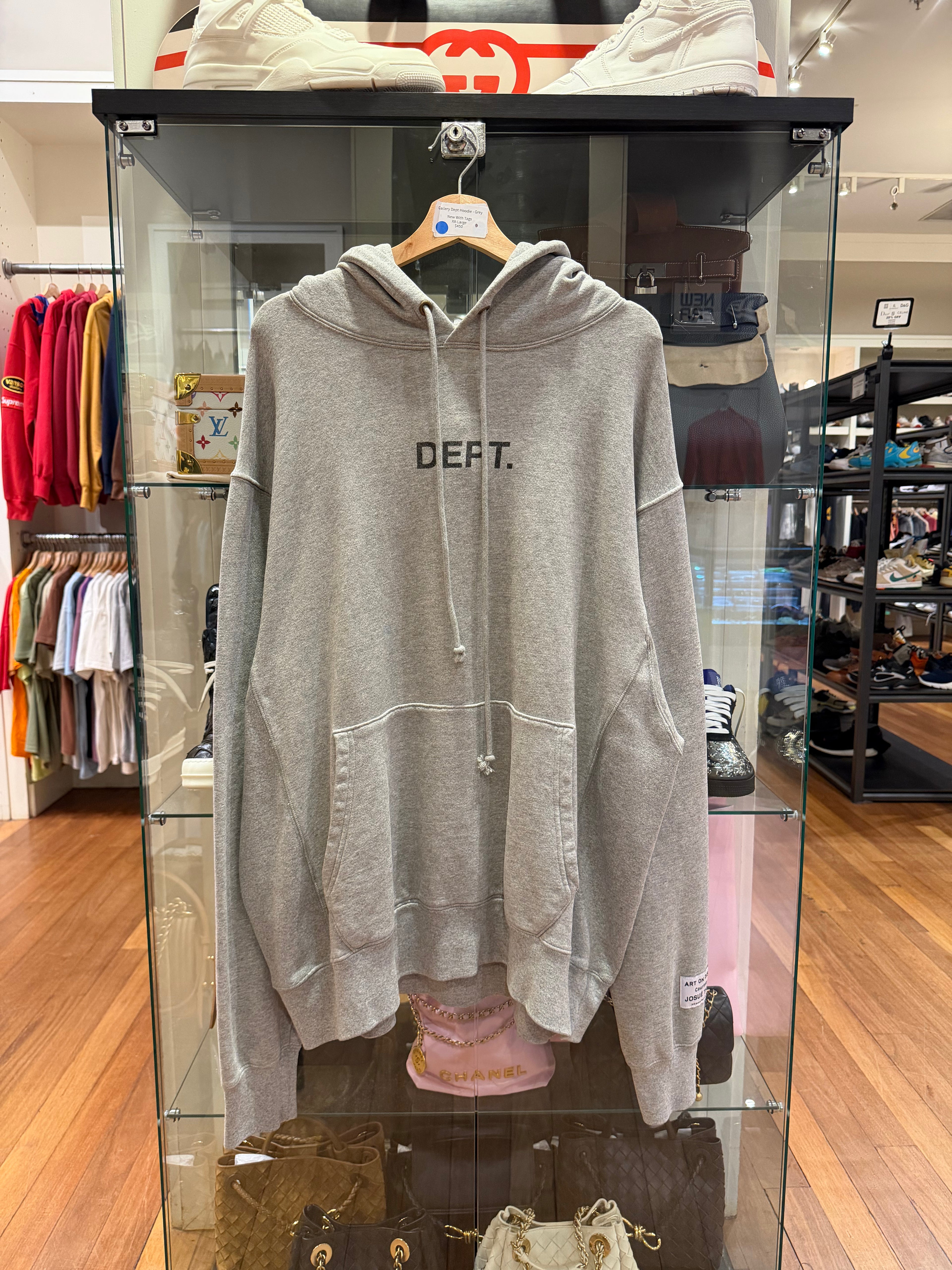 Gallery Dept Hoodie - Grey