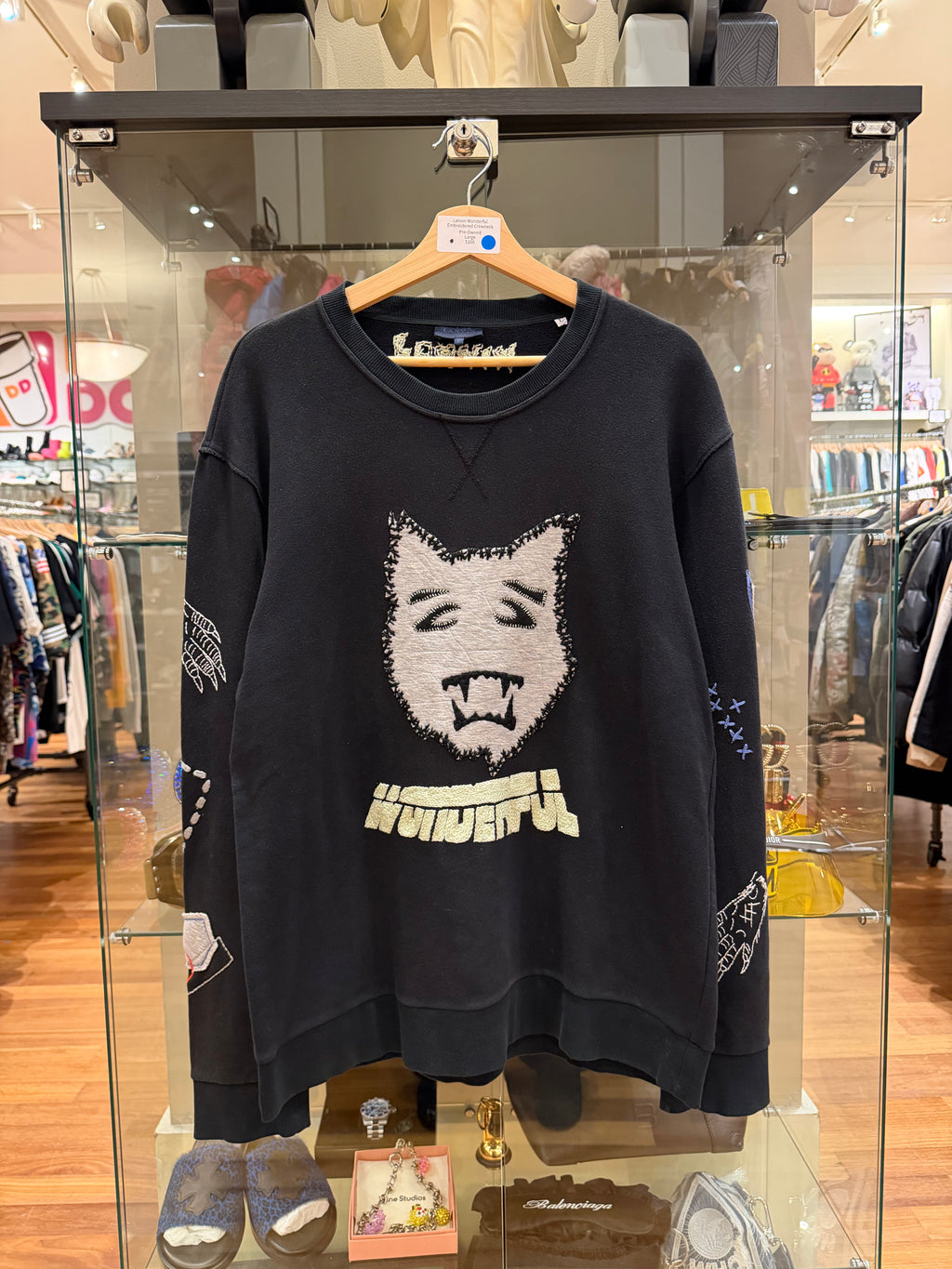 Lanvin Wonderful
Embroidered Crewneck