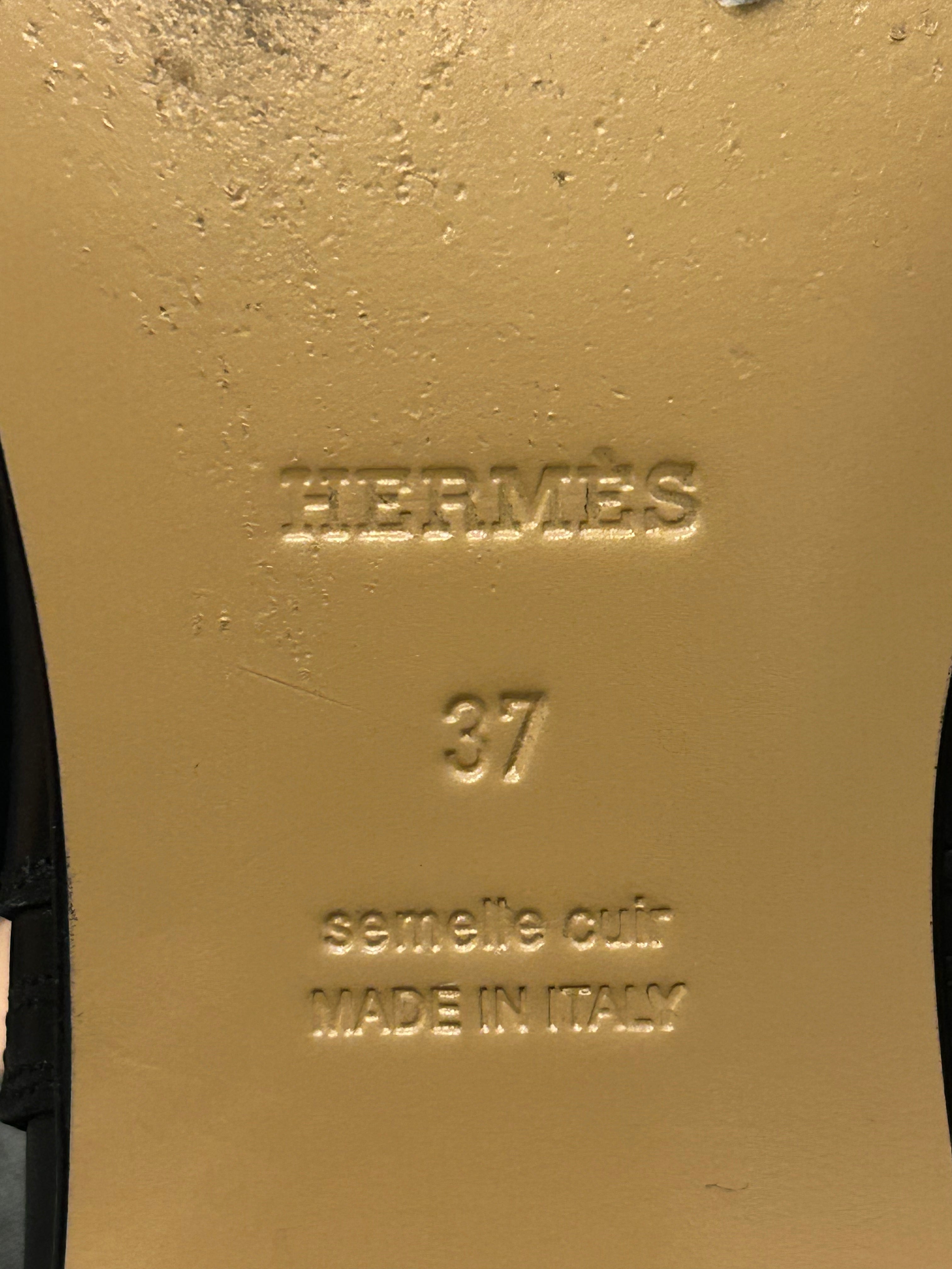 Hermes Neo Ankle Boot - Black Leather