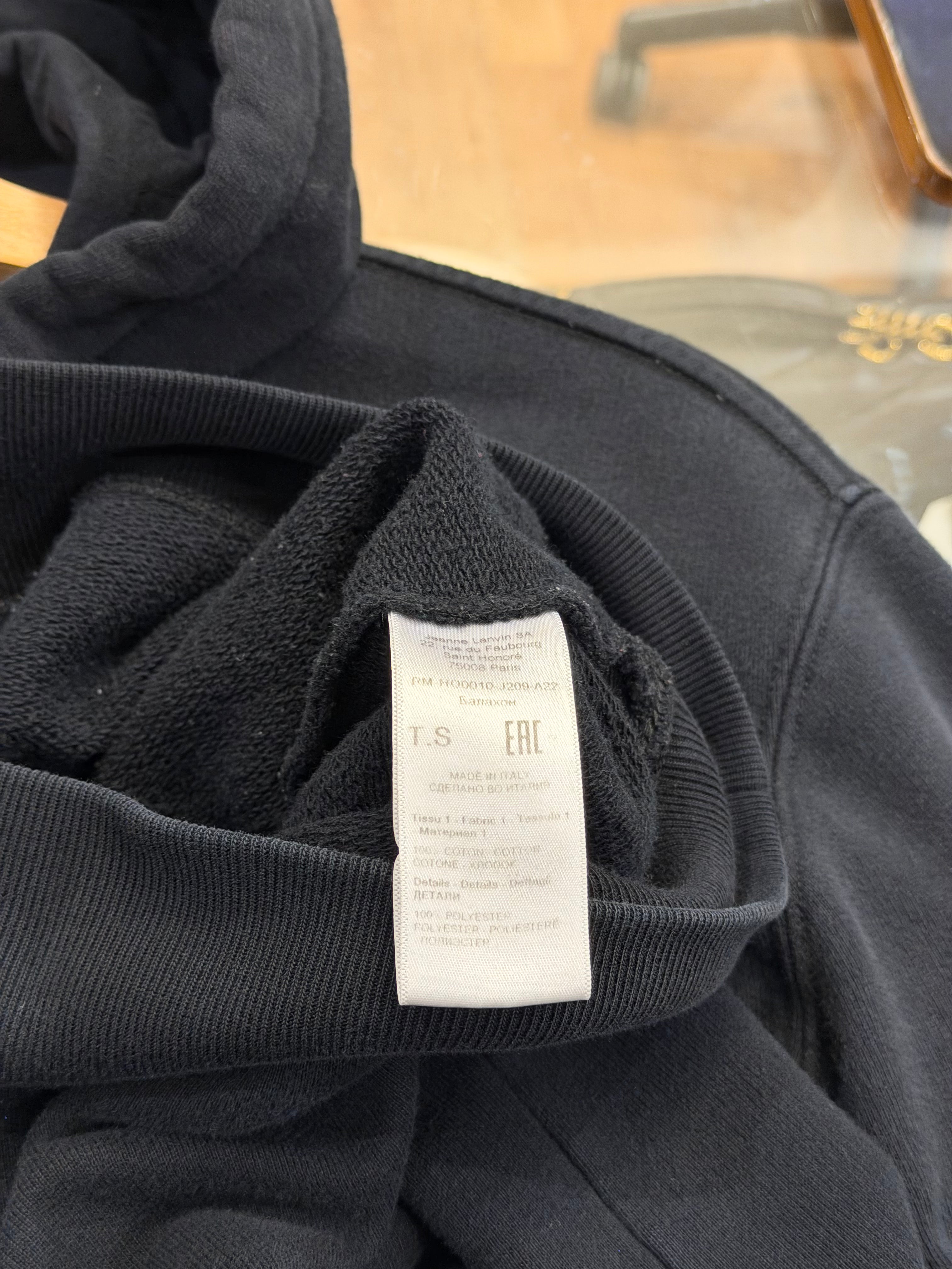 Lanvin Curb Hoodie -
Multicolor Embroidered Logo