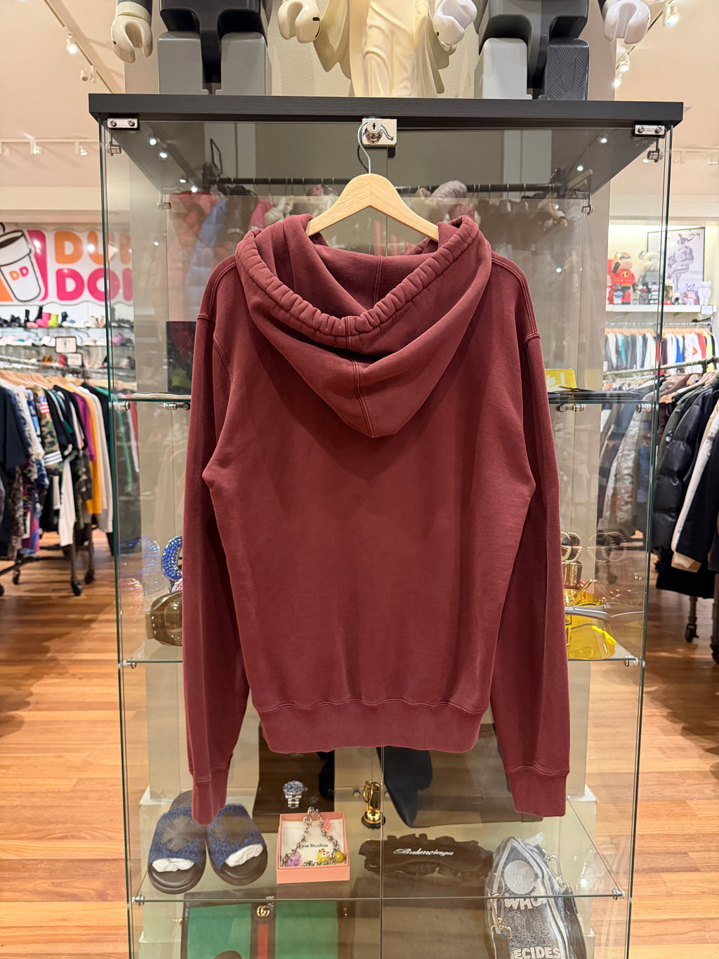 Lanvin Curb Hoodie - Maroon