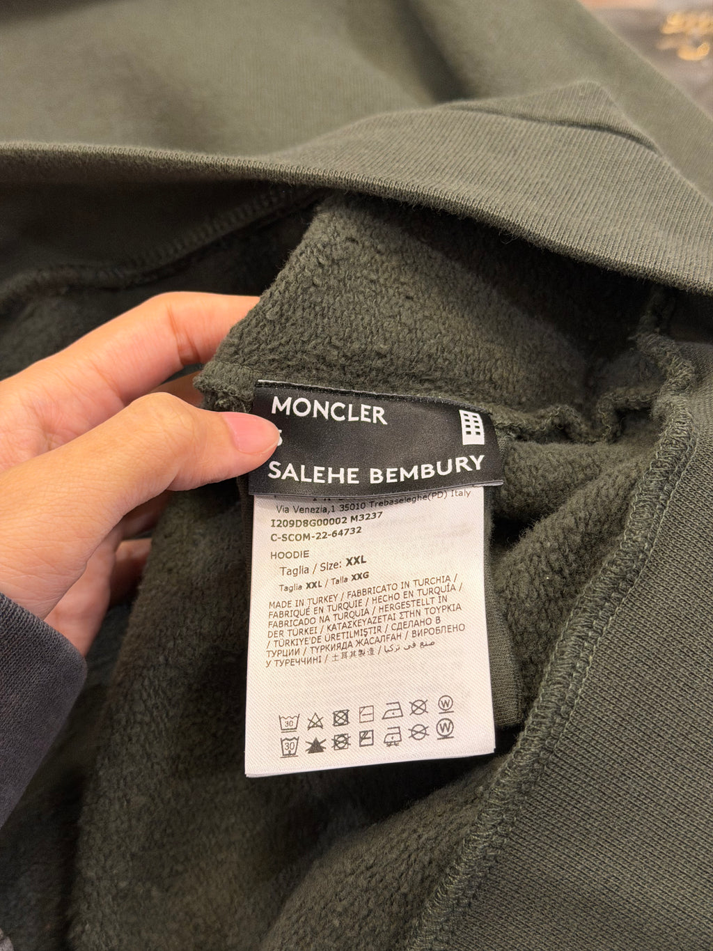 Moncler Genius X Salehe Bembury Popover Hoodie