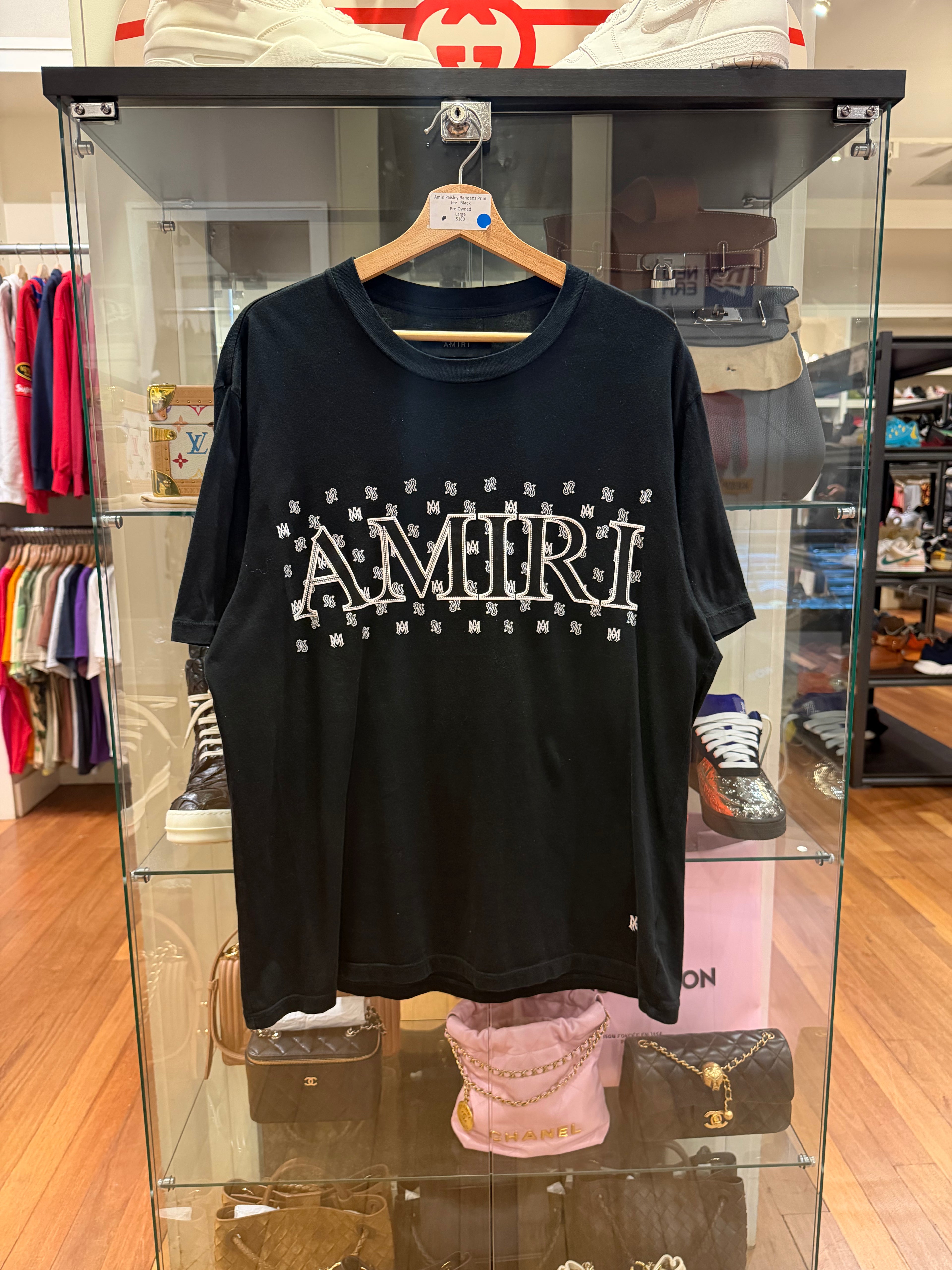 Amiri Paisley Bandana Print
Tee