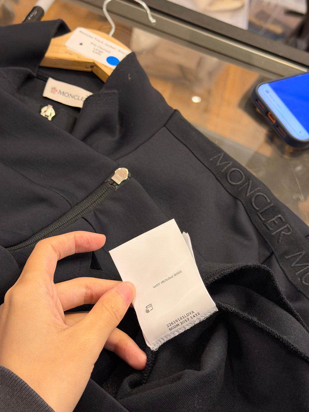 Moncler Track Jacket - Black