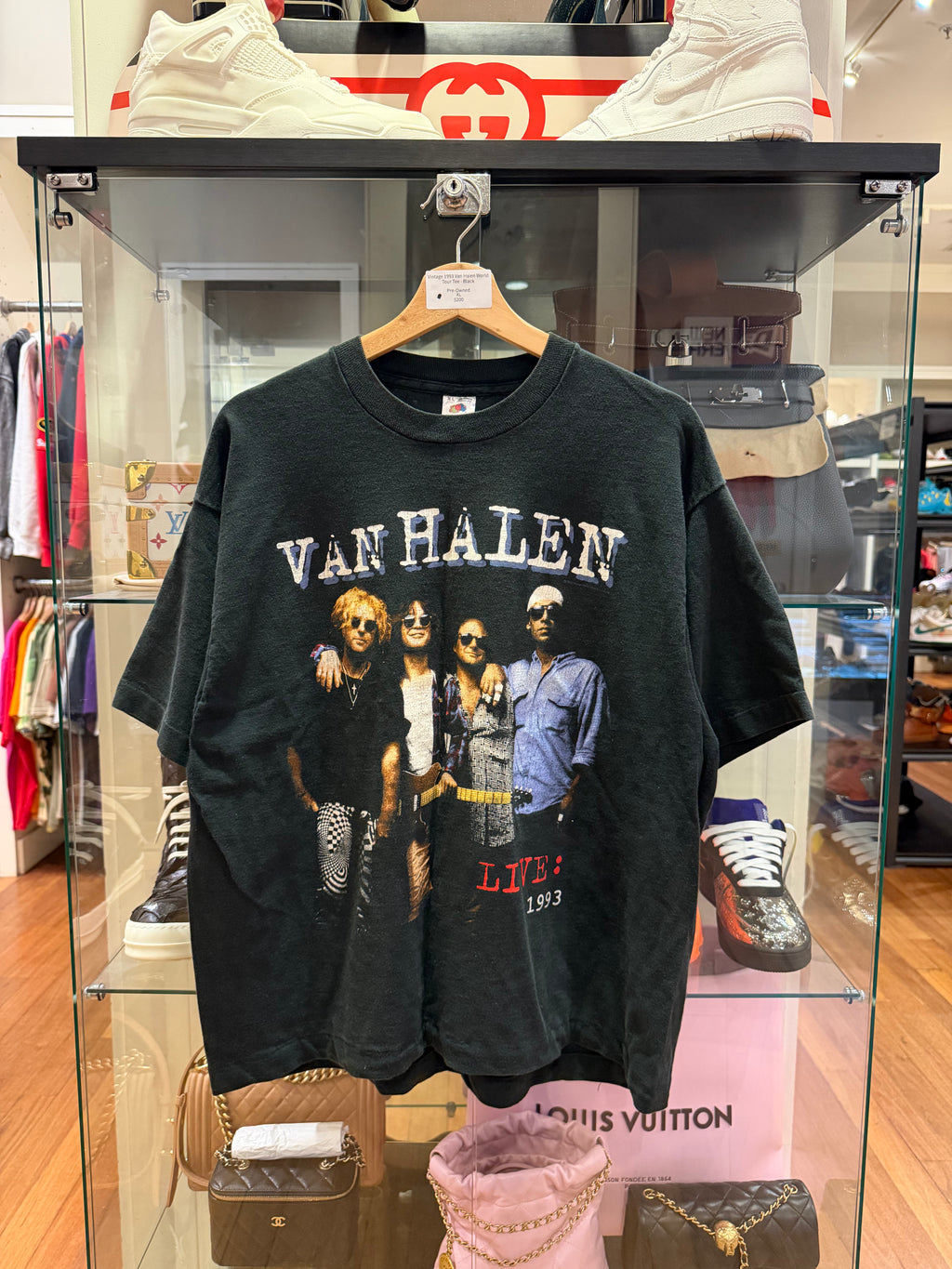 Vintage 1993 Van Halen World
Tour Tee