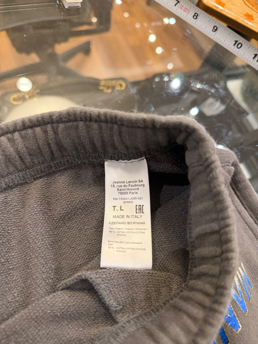 Lanvin Jogger Sweatpants-Dark Gray