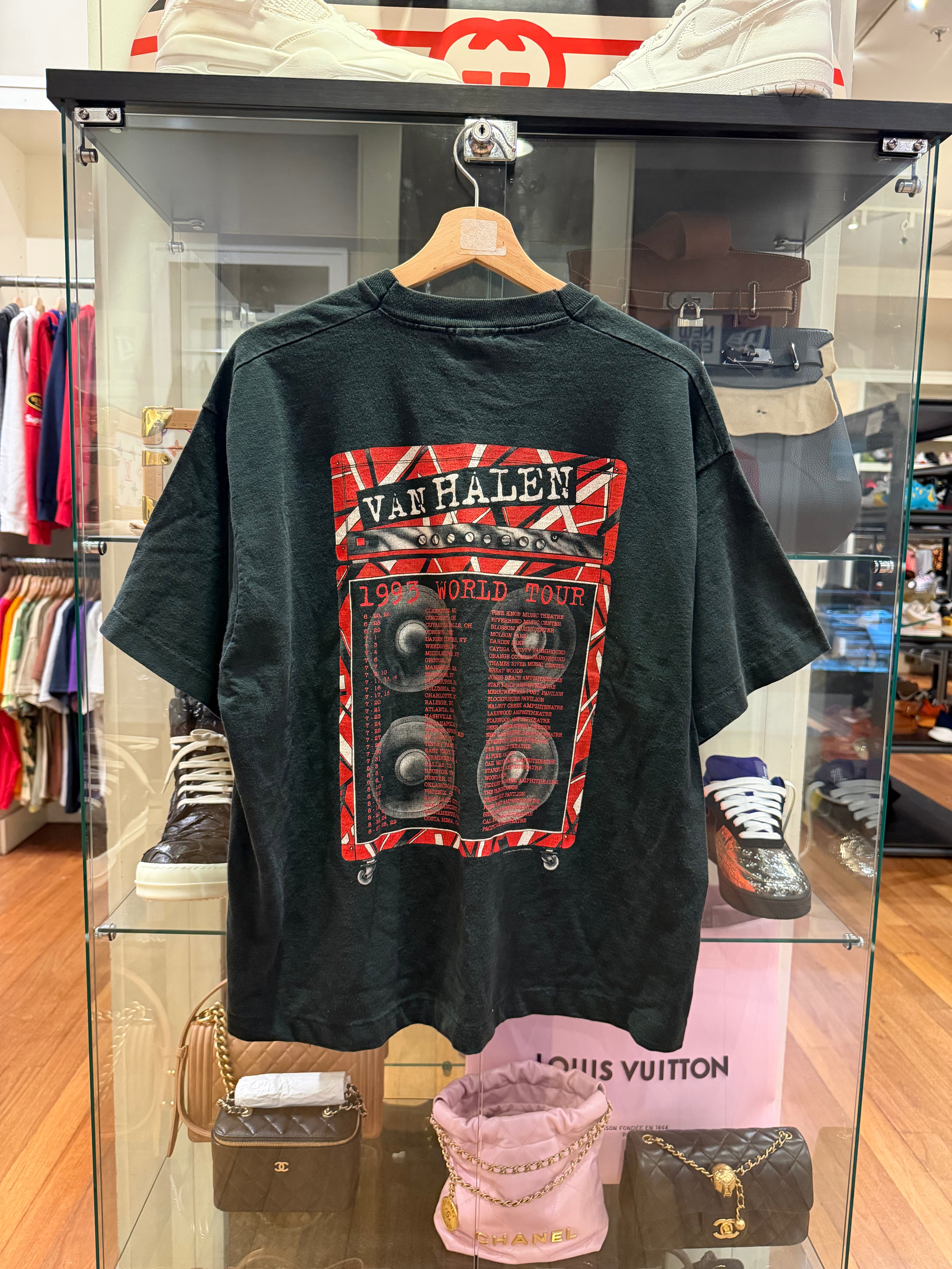 Vintage 1993 Van Halen World
Tour Tee