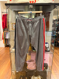 Thom Browne Webbed Tapered Sweatpants- Gray