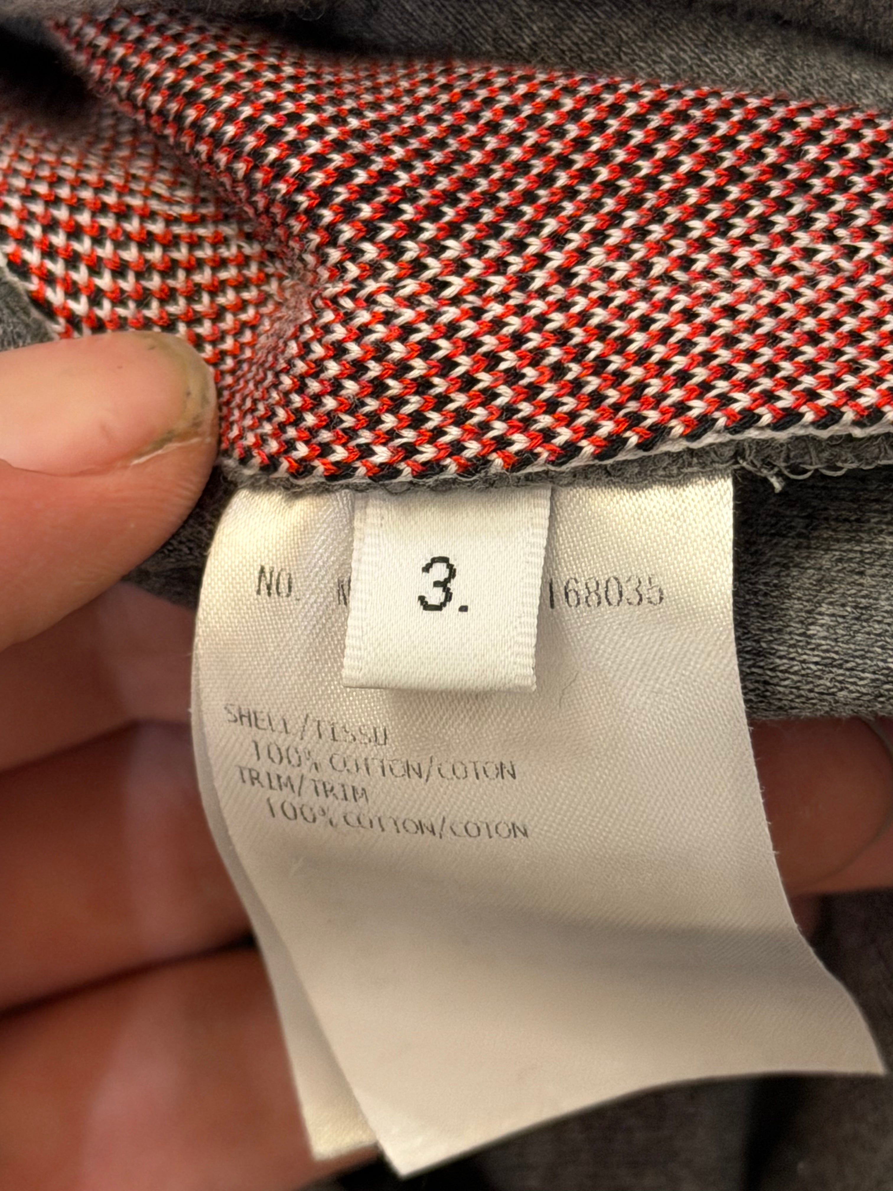 Thom Browne Webbed Tapered Sweatpants- Gray