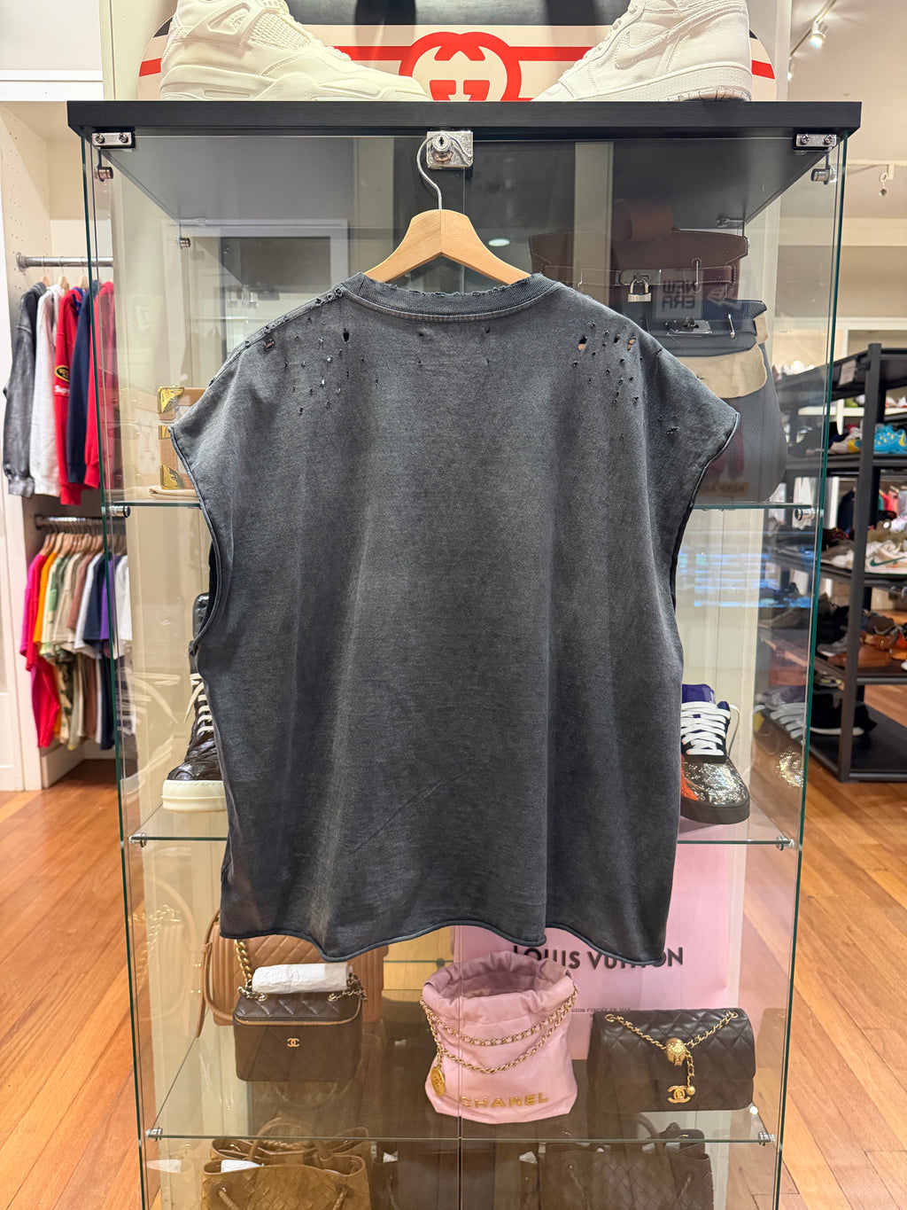 Satoshi Nakamoto 'Globe of
Death' Distressed Tee