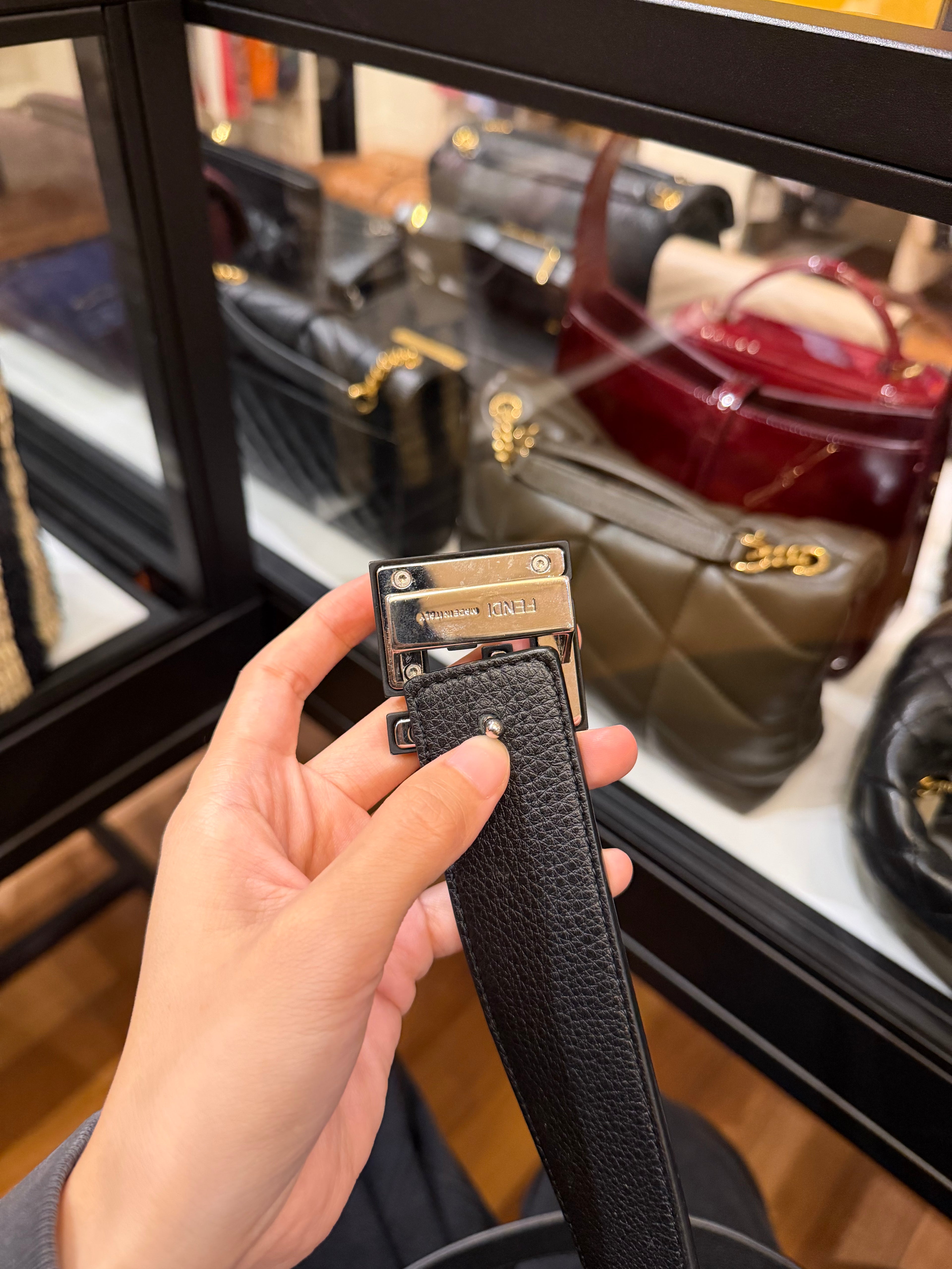 Fendi Monogram Belt