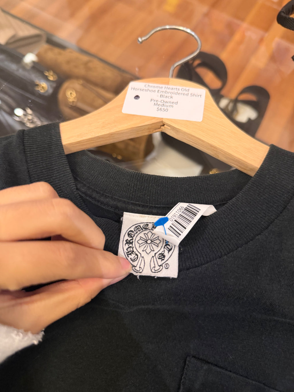 Chrome Hearts Vintage
Horseshoe Embroidered Shirt