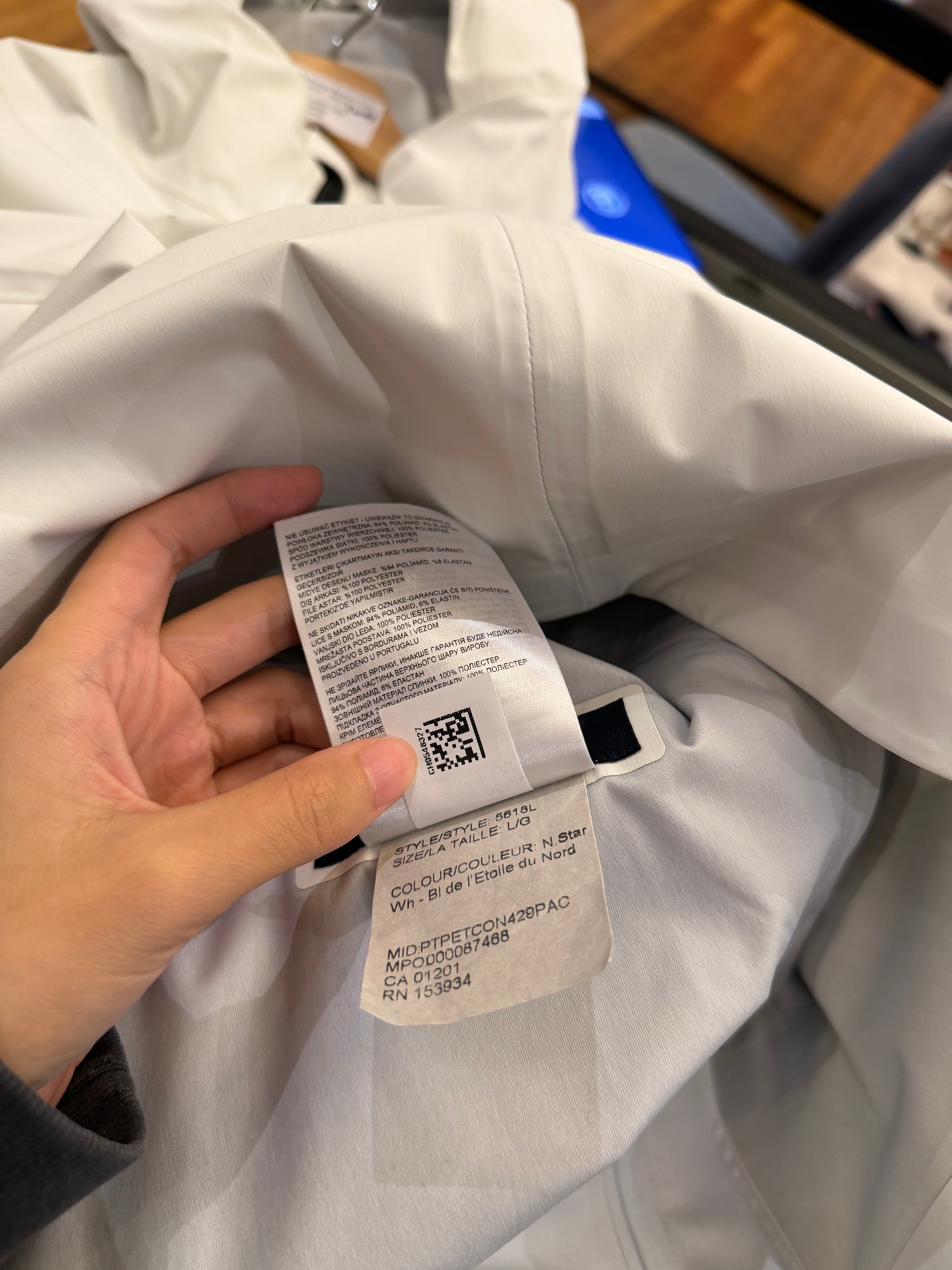Canada Goose Kenora Rain
Jacket - White