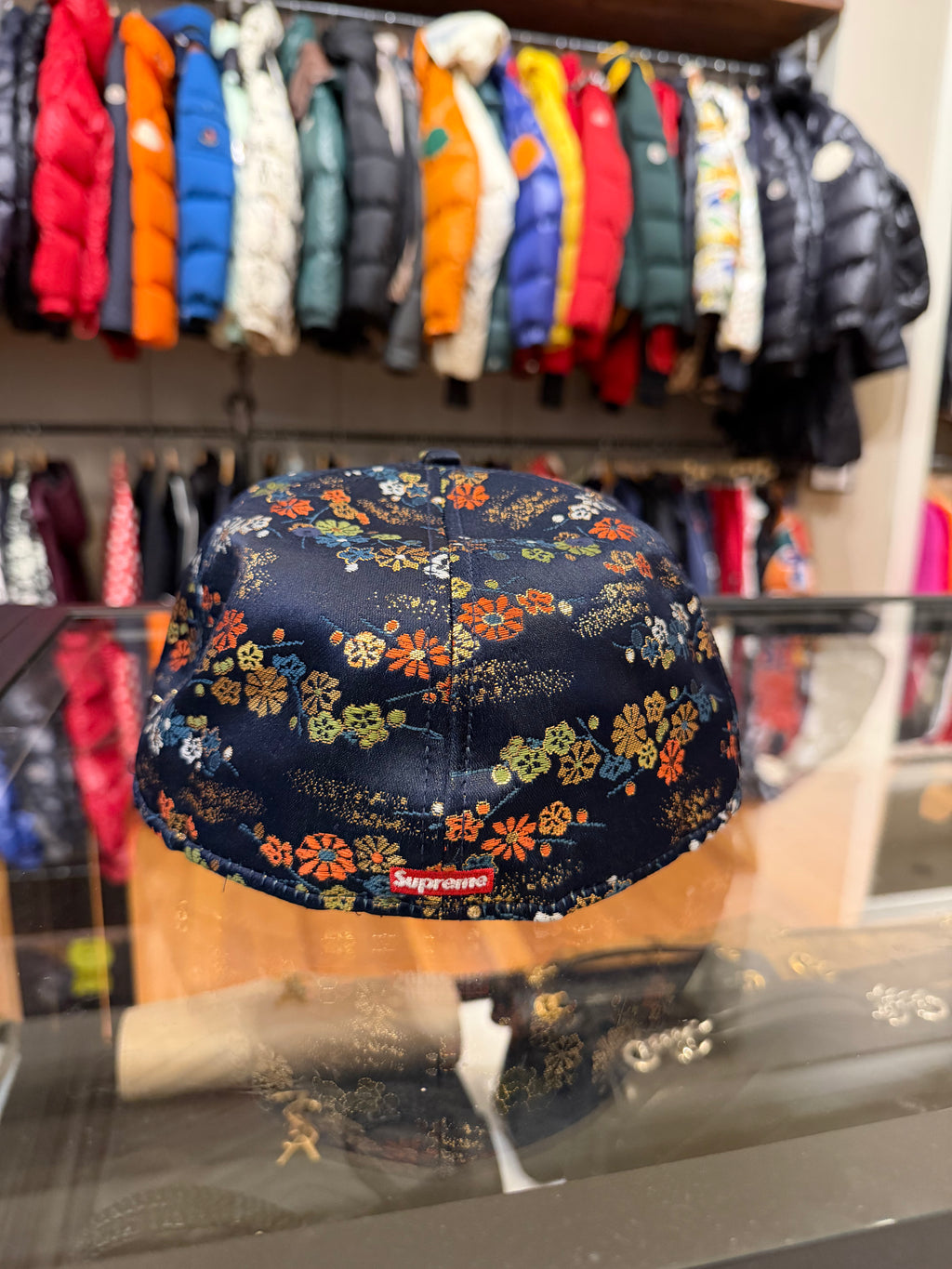 Supreme Floral Jacquard New Era 59Fifty Fitted Hat