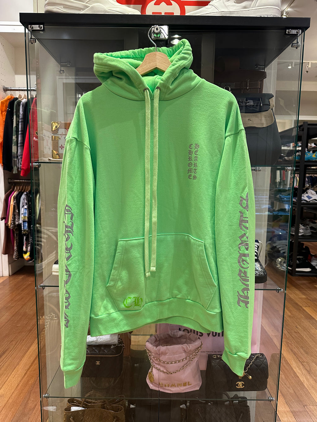 Chrome Hearts Ultra Miami Exclusive Vertical Logo Hoodie