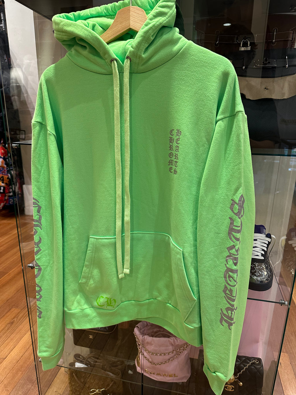 Chrome Hearts Ultra Miami Exclusive Vertical Logo Hoodie