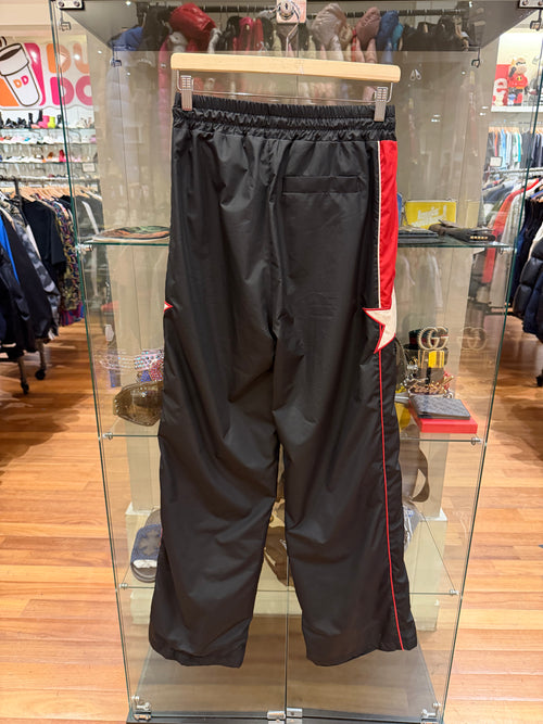 Amiri Star Panelled Track Pants- Black