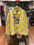 Kidsuper Checkered Button Overshirt - Yellow