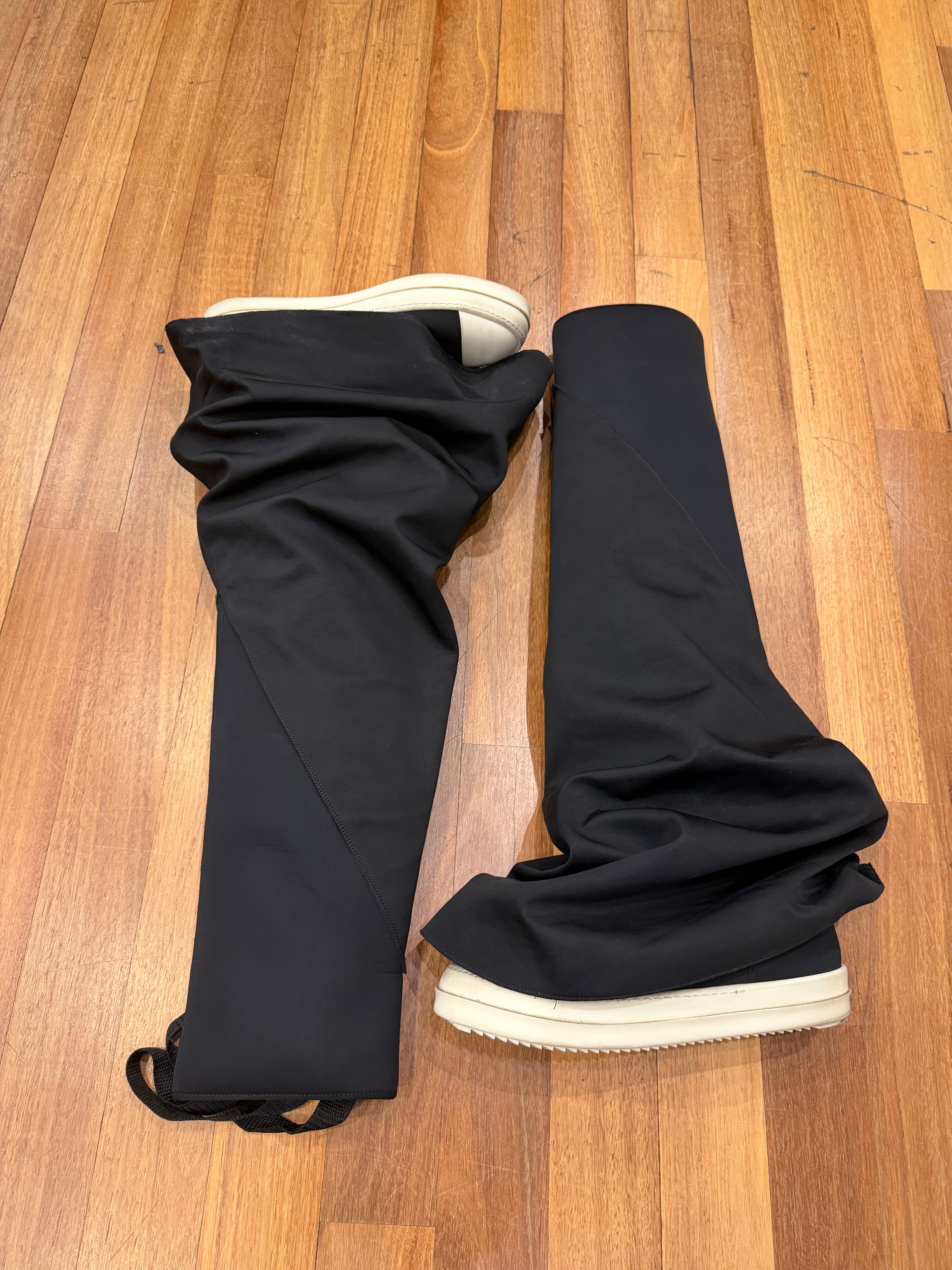 Rick Owens DRKSHDW Cargo Fetish Boots