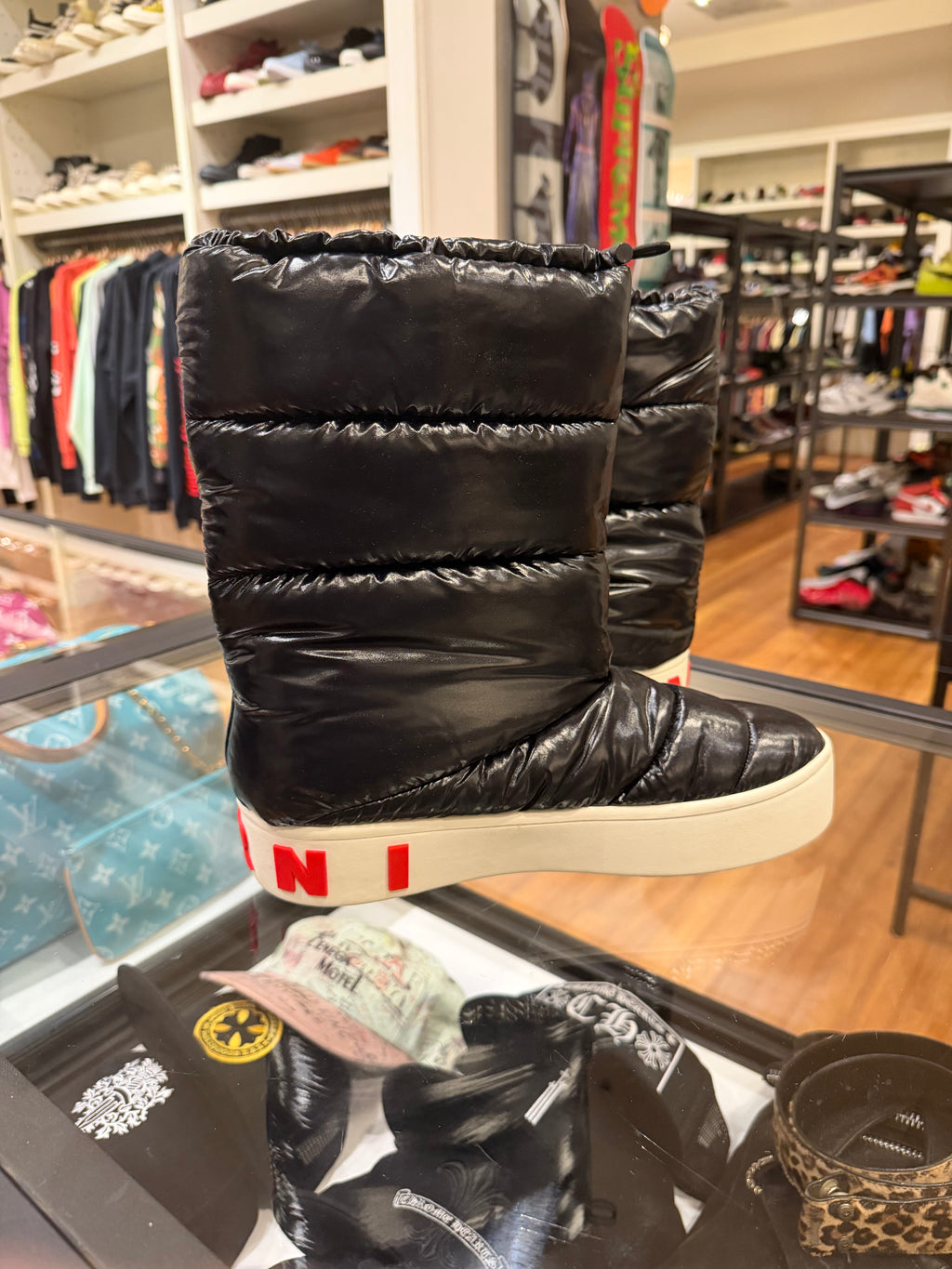 Marni Padded Boot- Black