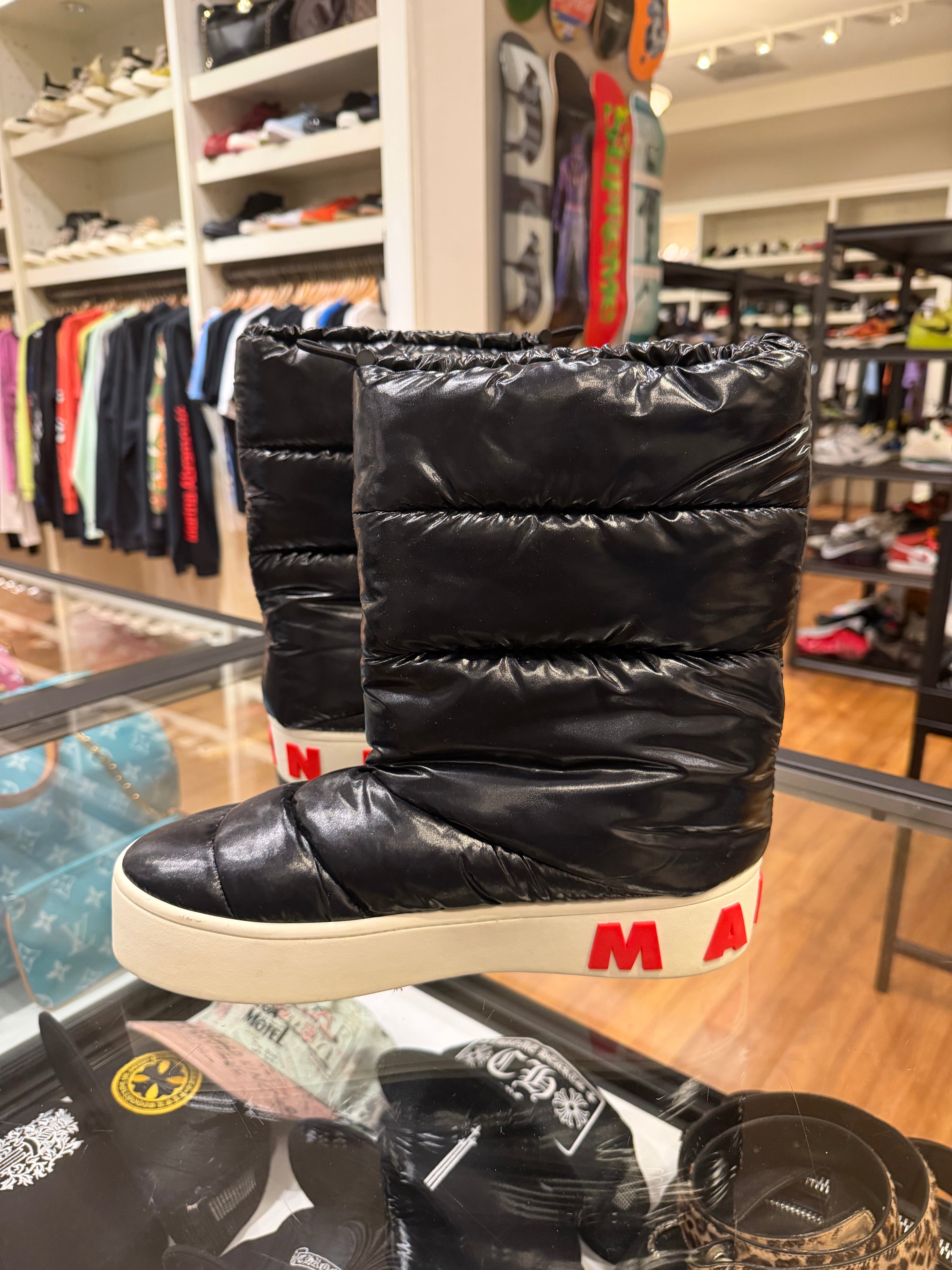 Marni Padded Boot- Black