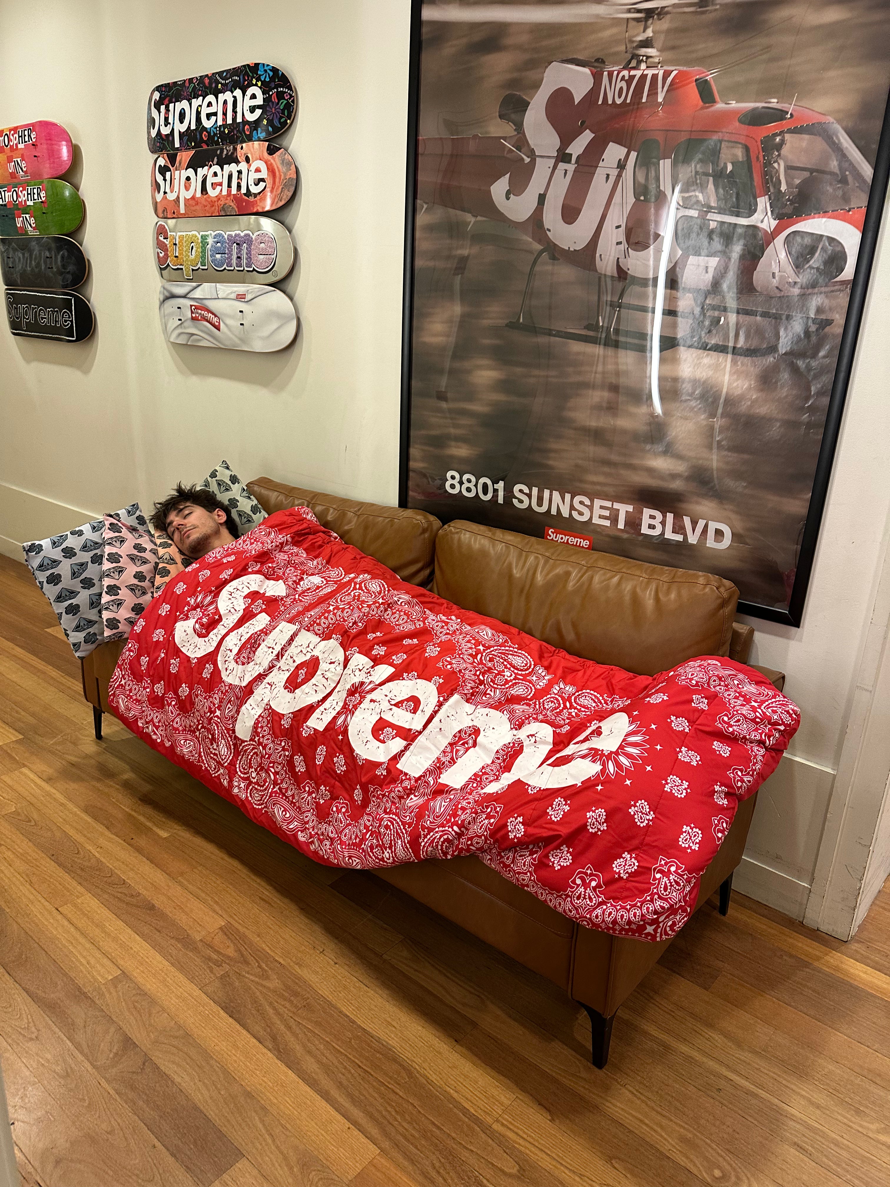 Supreme x The North Face Bandana Dolomite Sleeping Bag