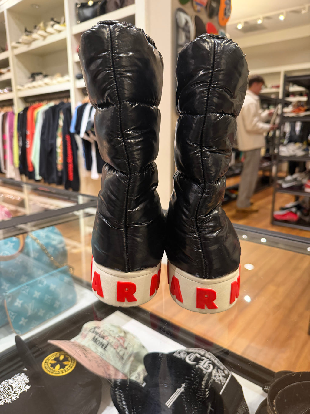 Marni Padded Boot- Black