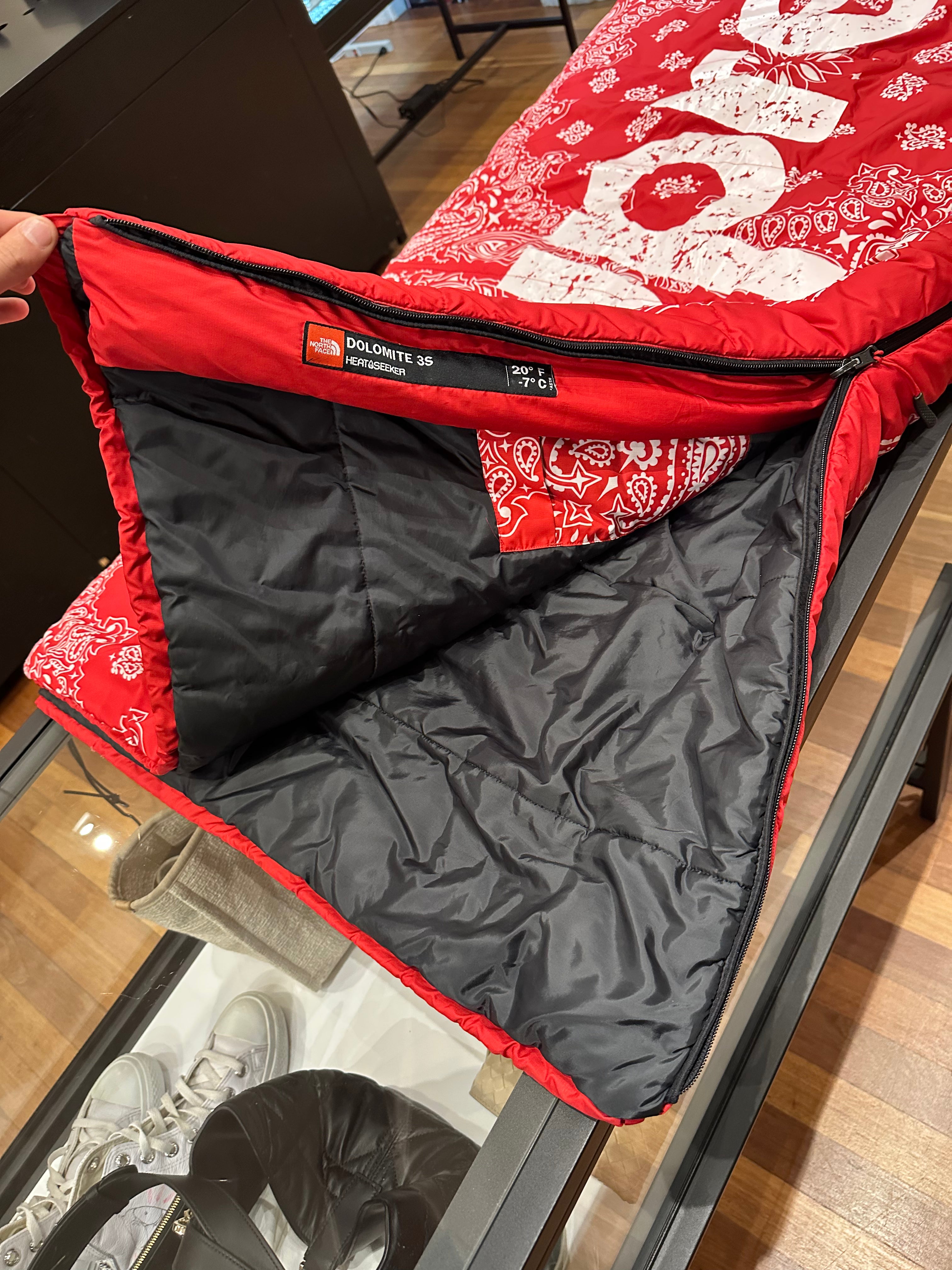 Supreme x The North Face Bandana Dolomite Sleeping Bag