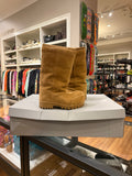 Balenciaga Alaska Fur High Boots - Camel