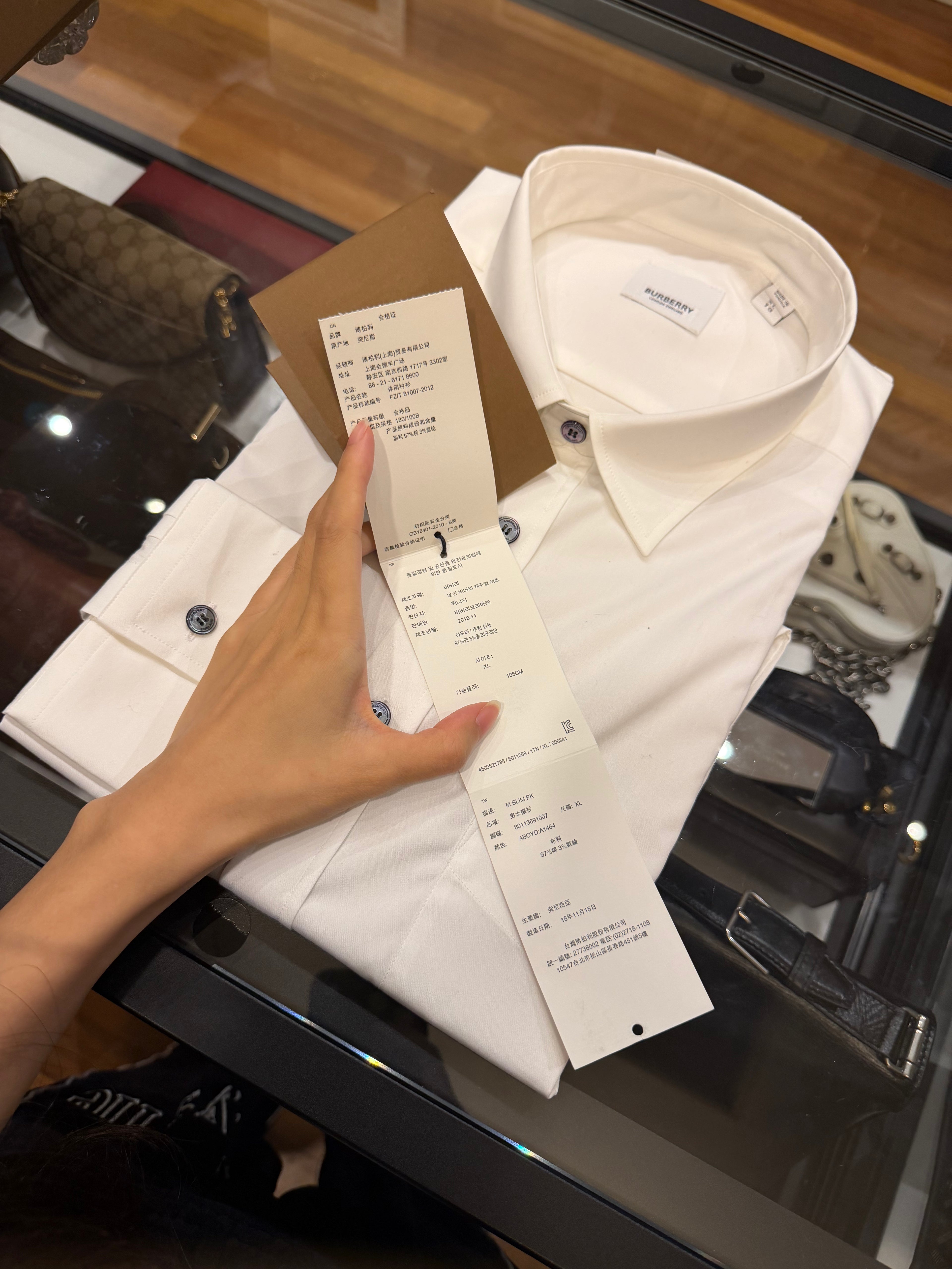Burberry Formal Button Up Shirt