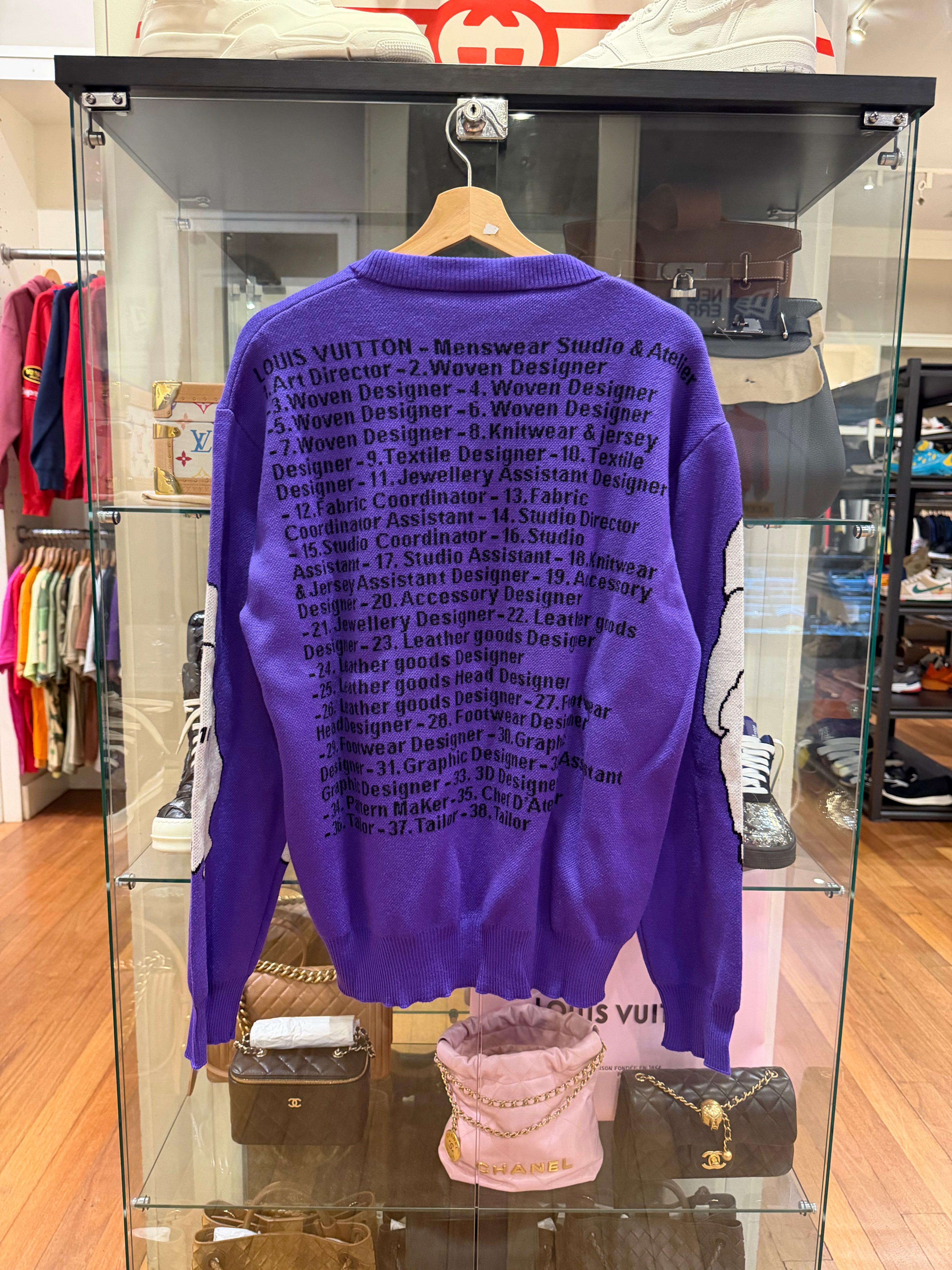 Louis Vuitton Studio Jacquard Crewneck Sweater