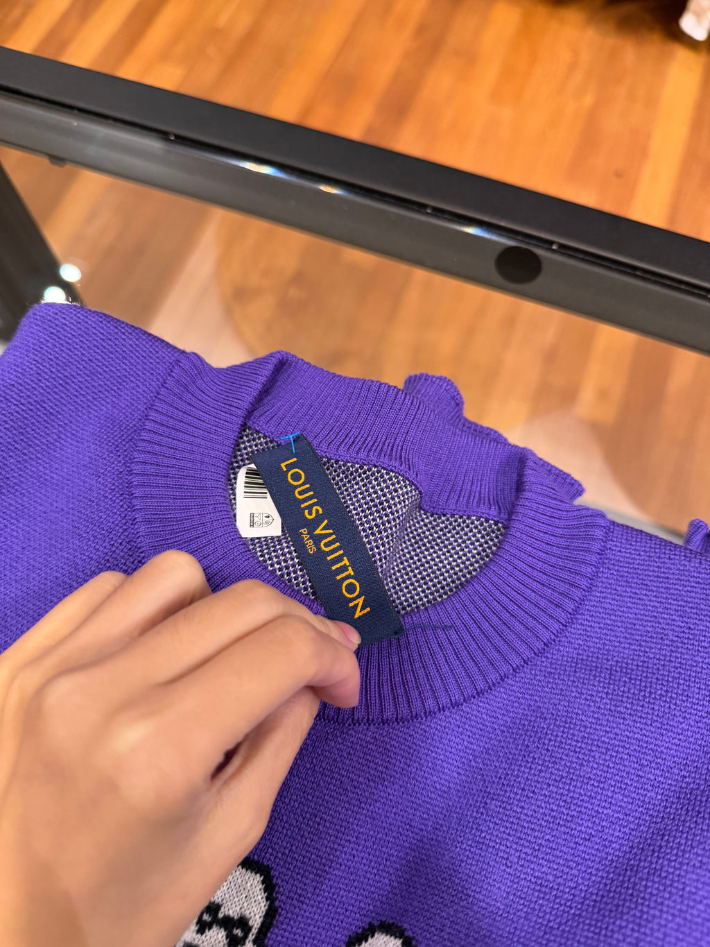 Louis Vuitton Studio Jacquard Crewneck Sweater