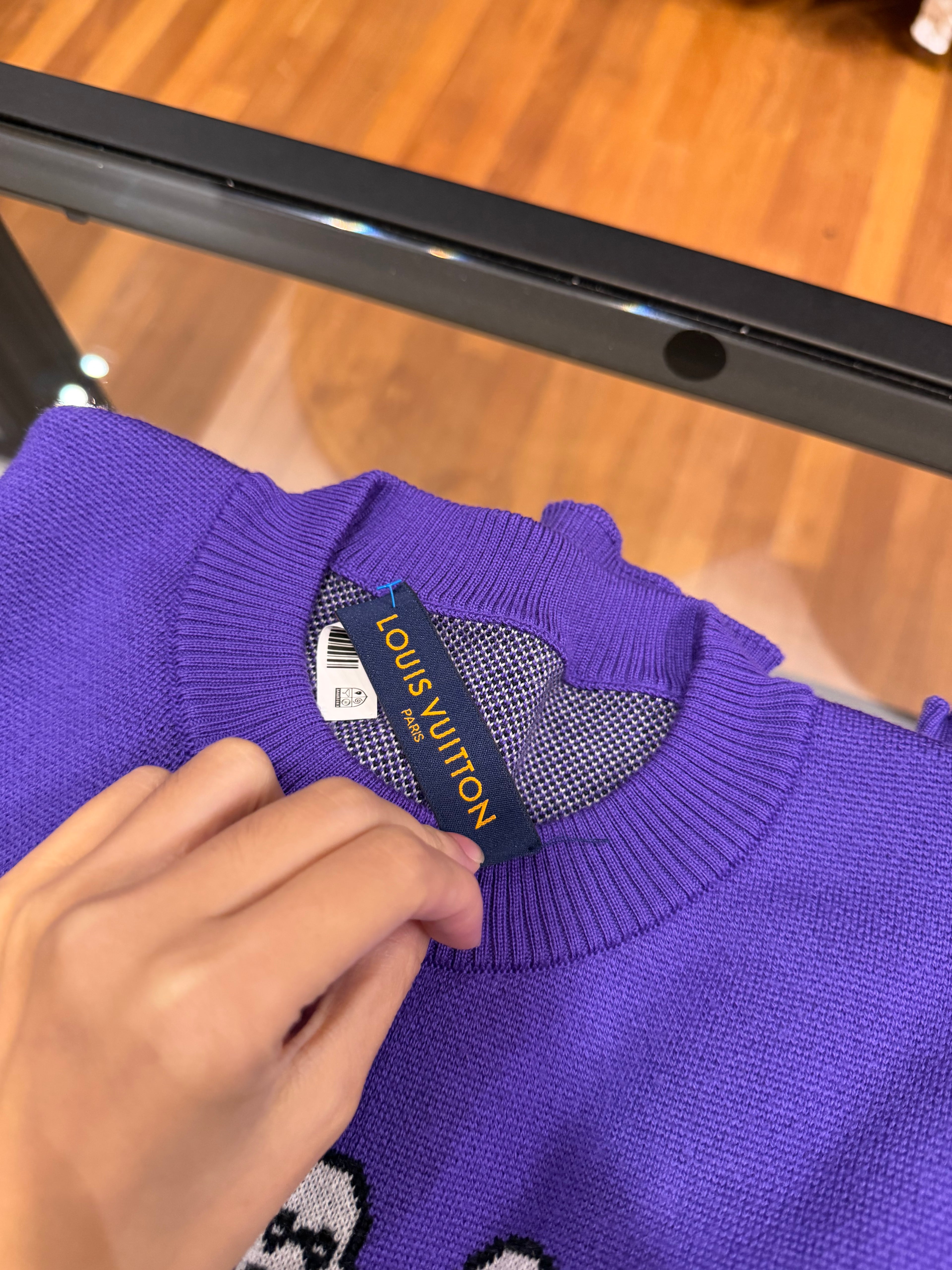 Louis Vuitton Studio Jacquard Crewneck Sweater