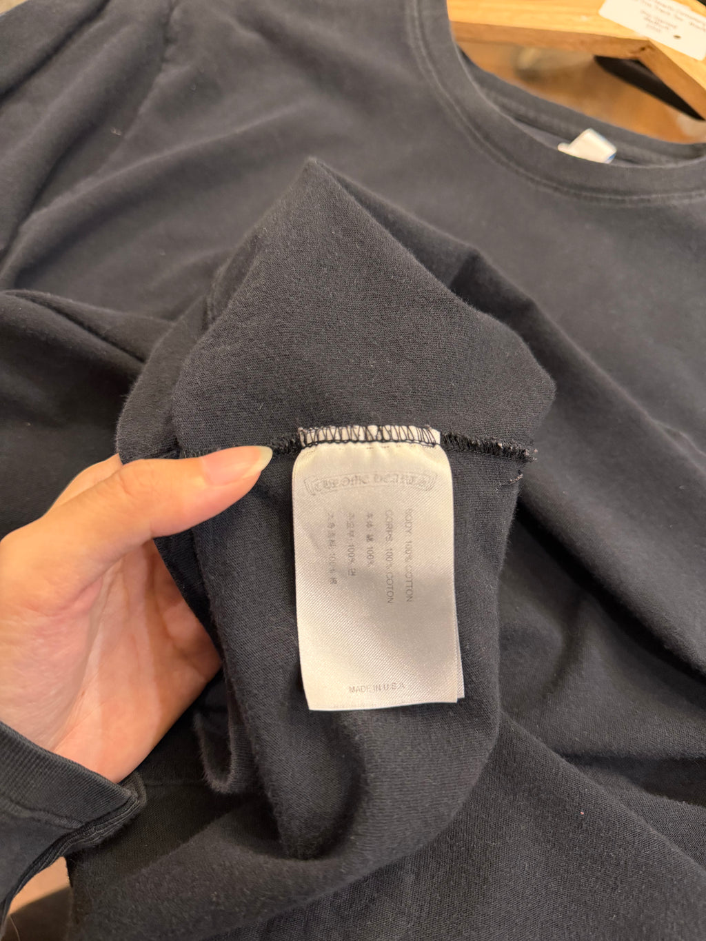 Chrome Hearts Cemetery
Cross Tire Track Tee