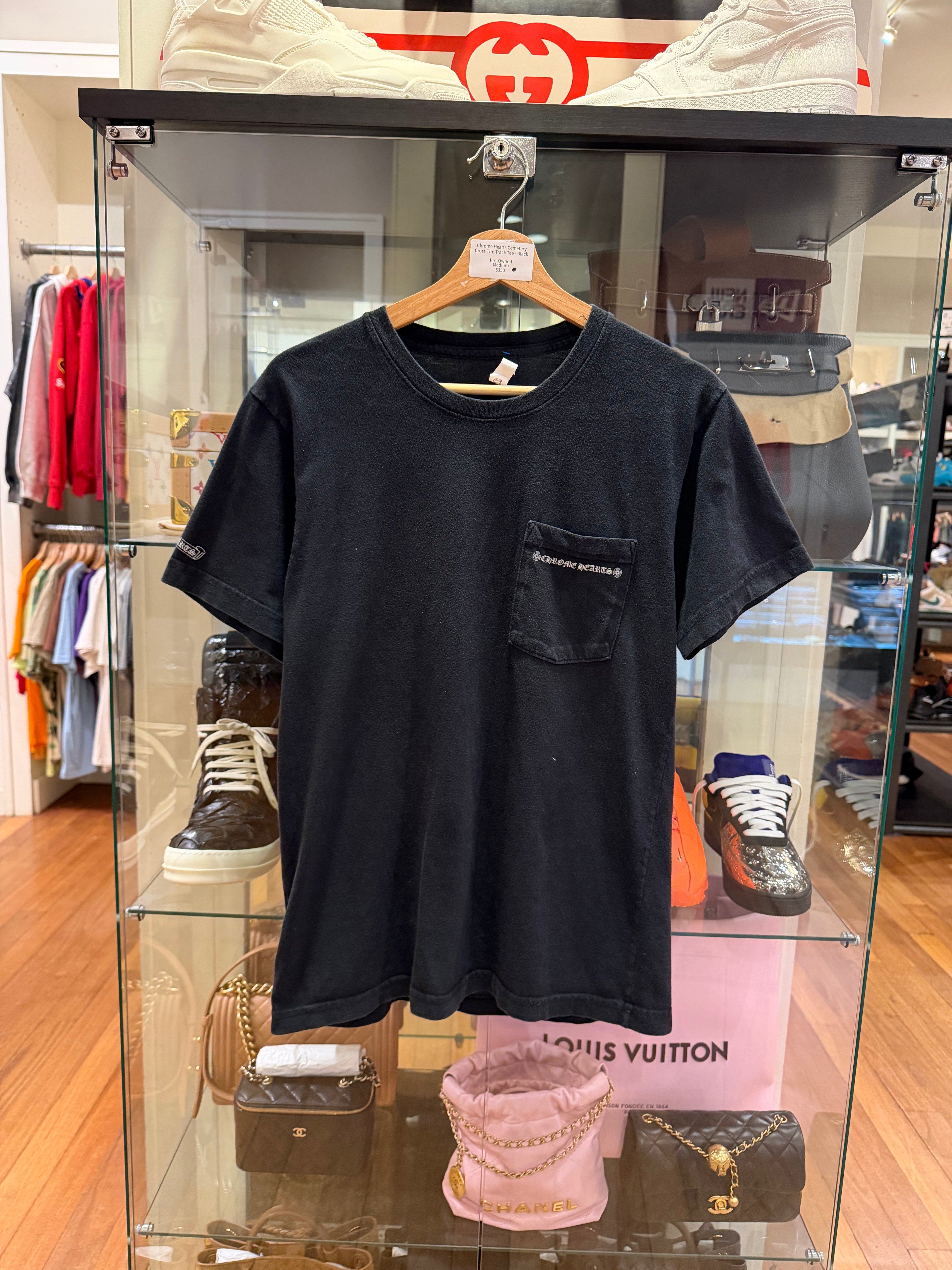 Chrome Hearts Cemetery
Cross Tire Track Tee