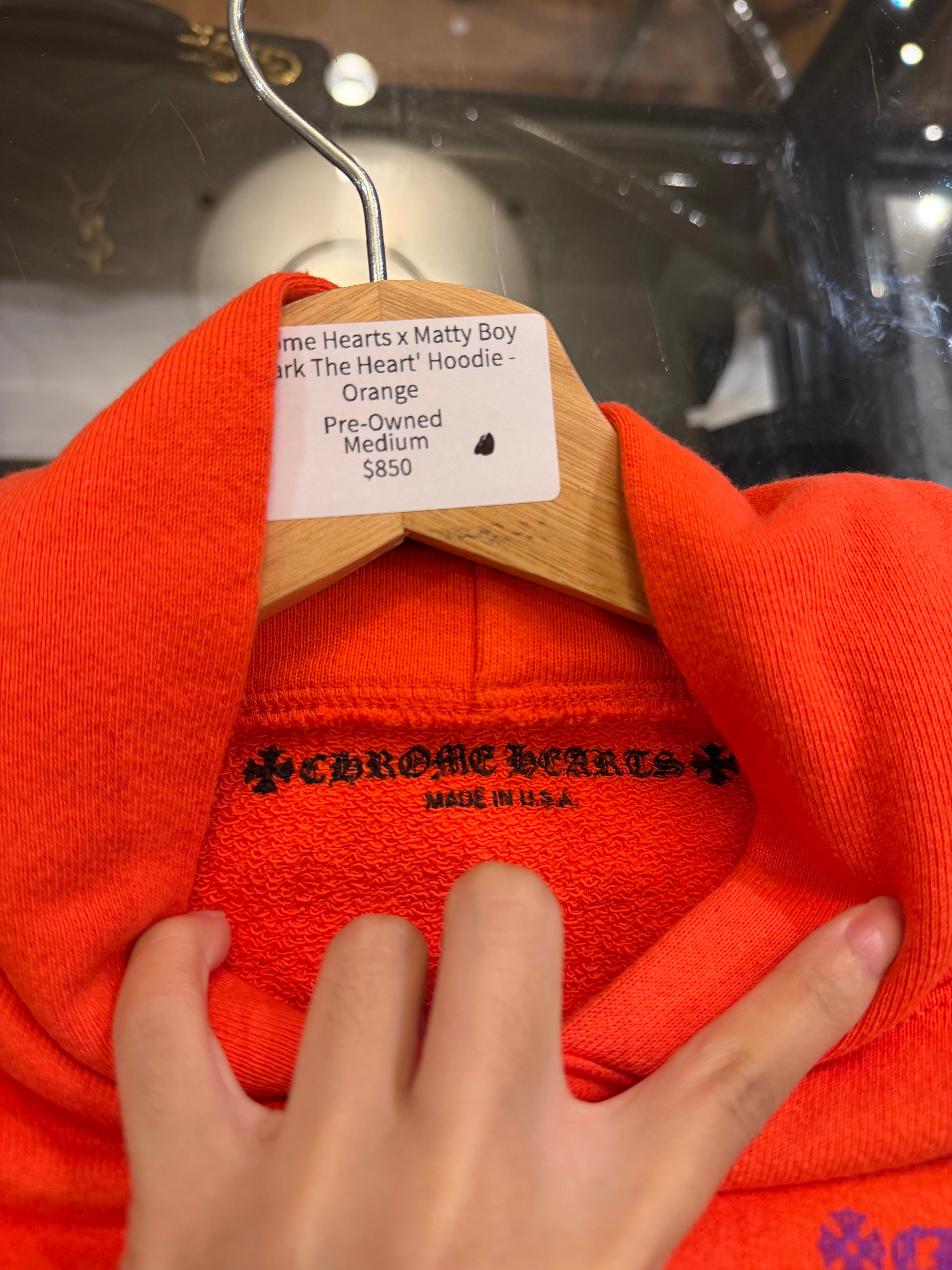 Chrome Hearts x Matty Boy
'Spark The Heart' Hoodie