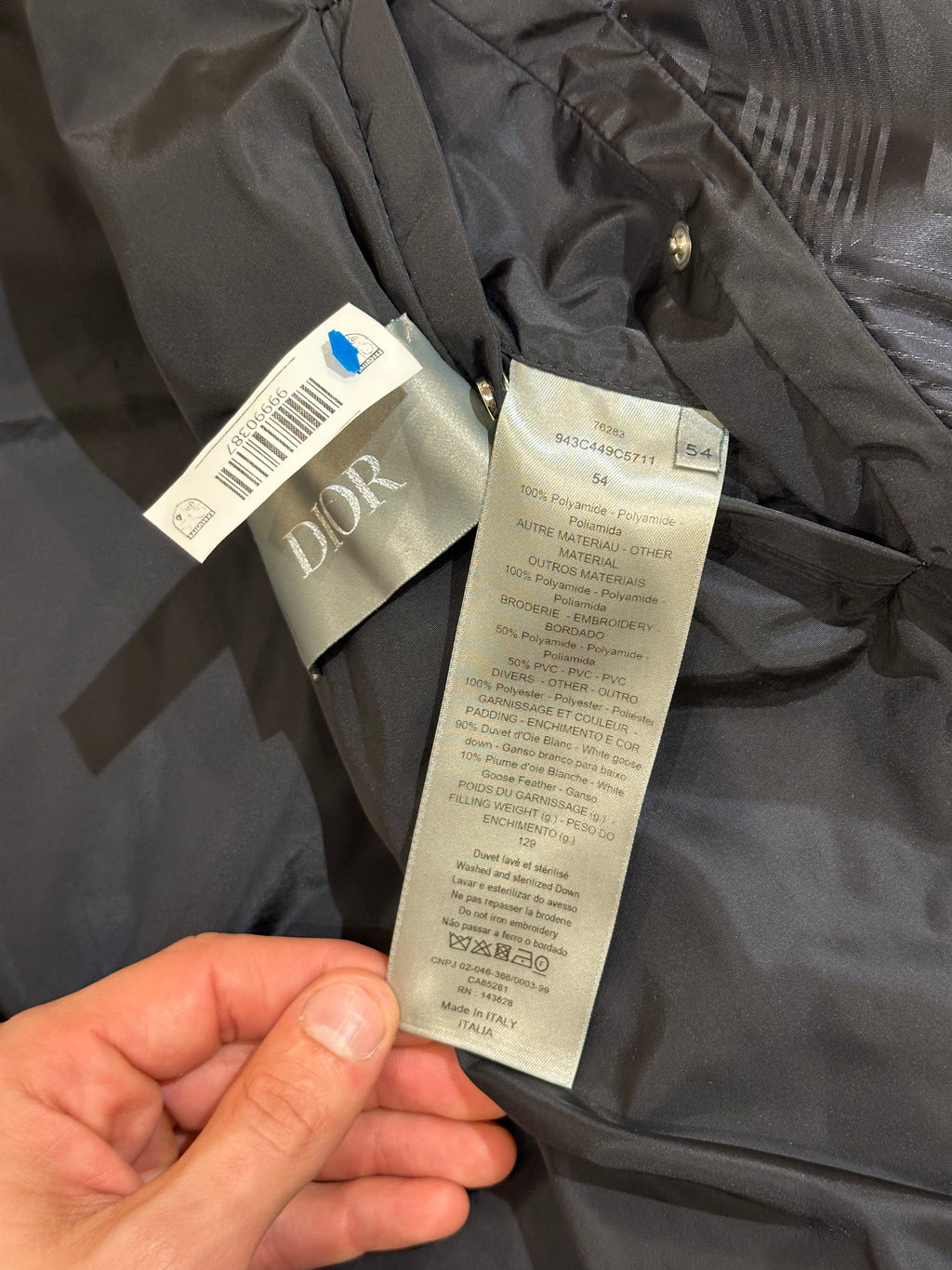 Dior Puffer Jacket