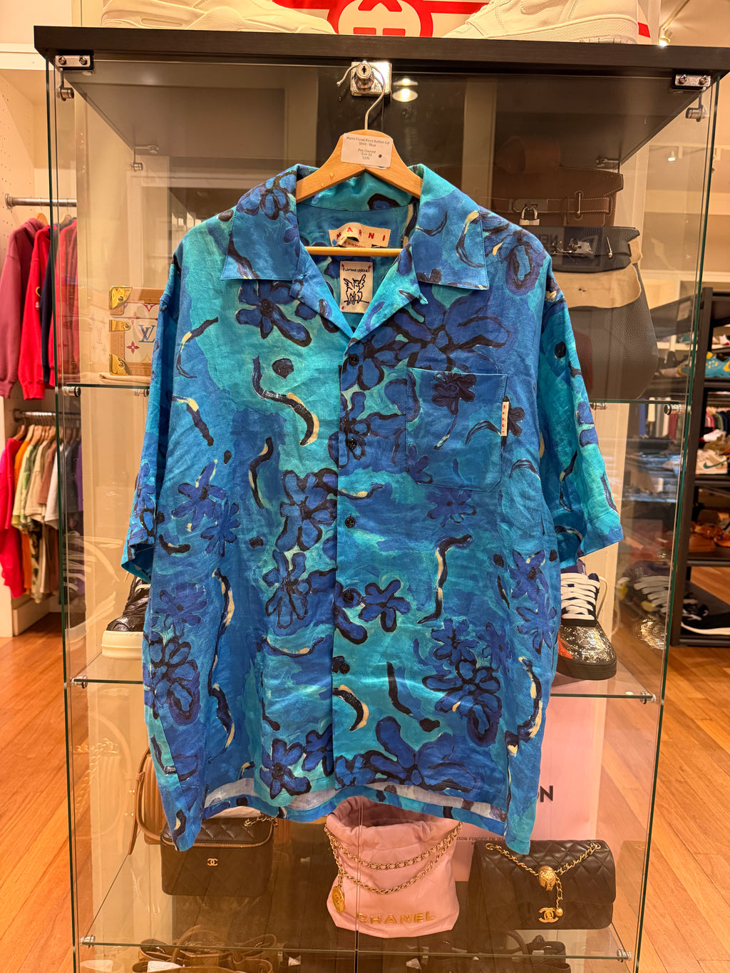 Marni Floral Print Button Up
Shirt