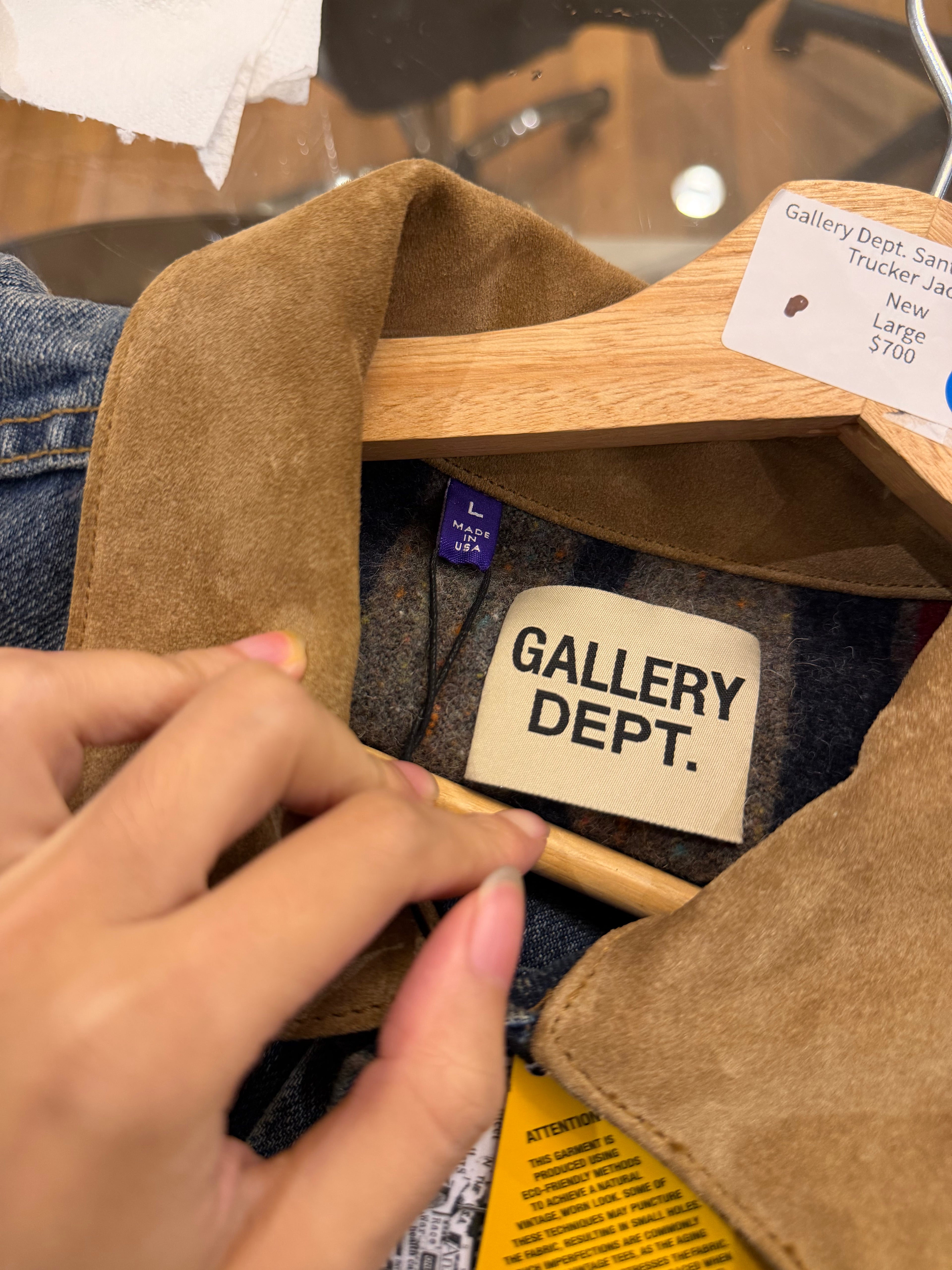 Gallery Dept. Santa Fe Denim
Trucker Jacket