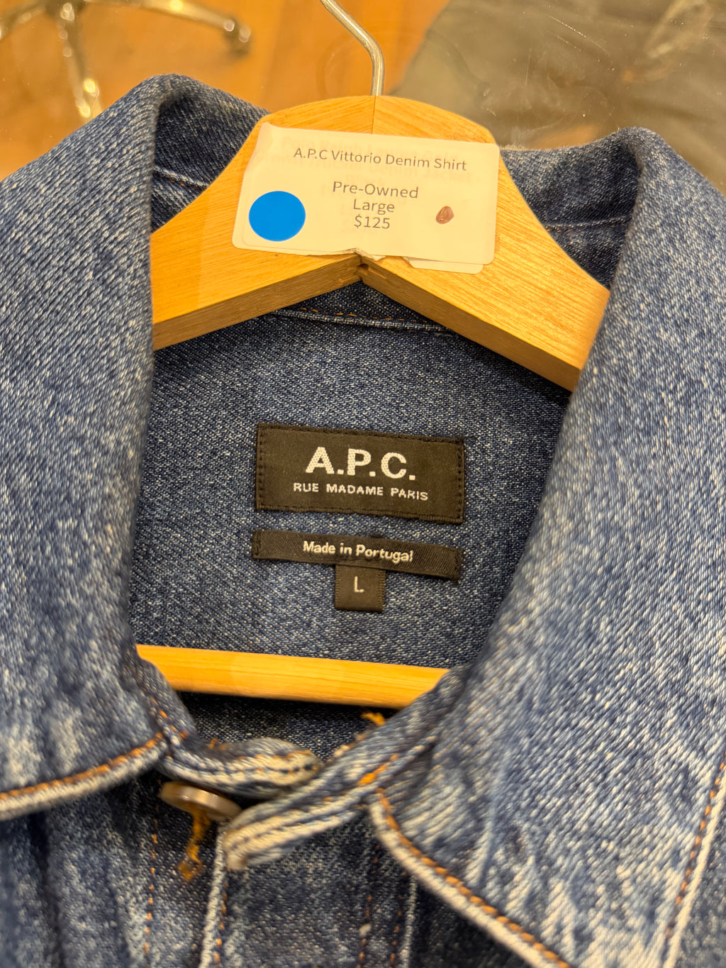A.P.C Vittorio Denim Shirt