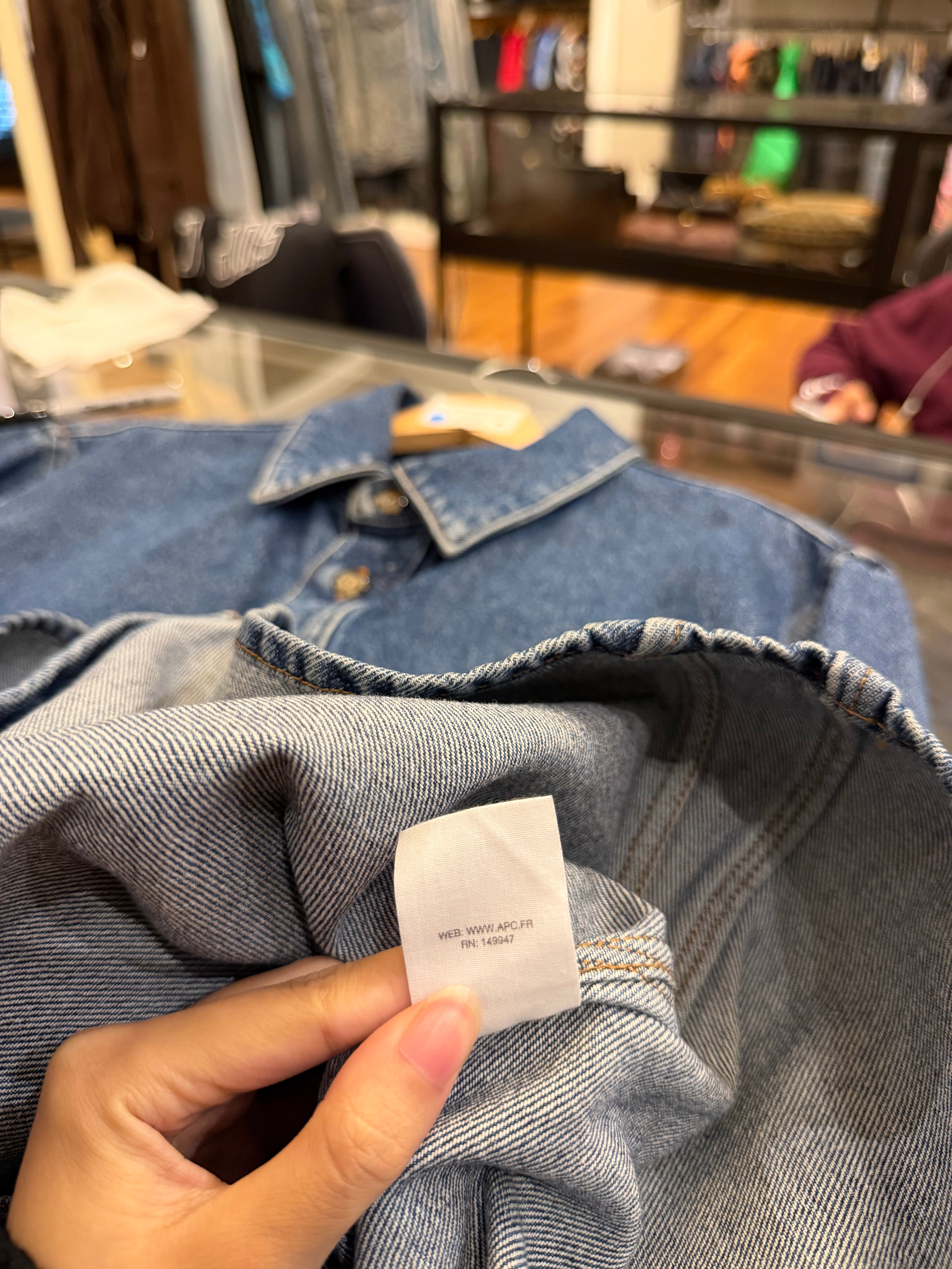 A.P.C Vittorio Denim Shirt