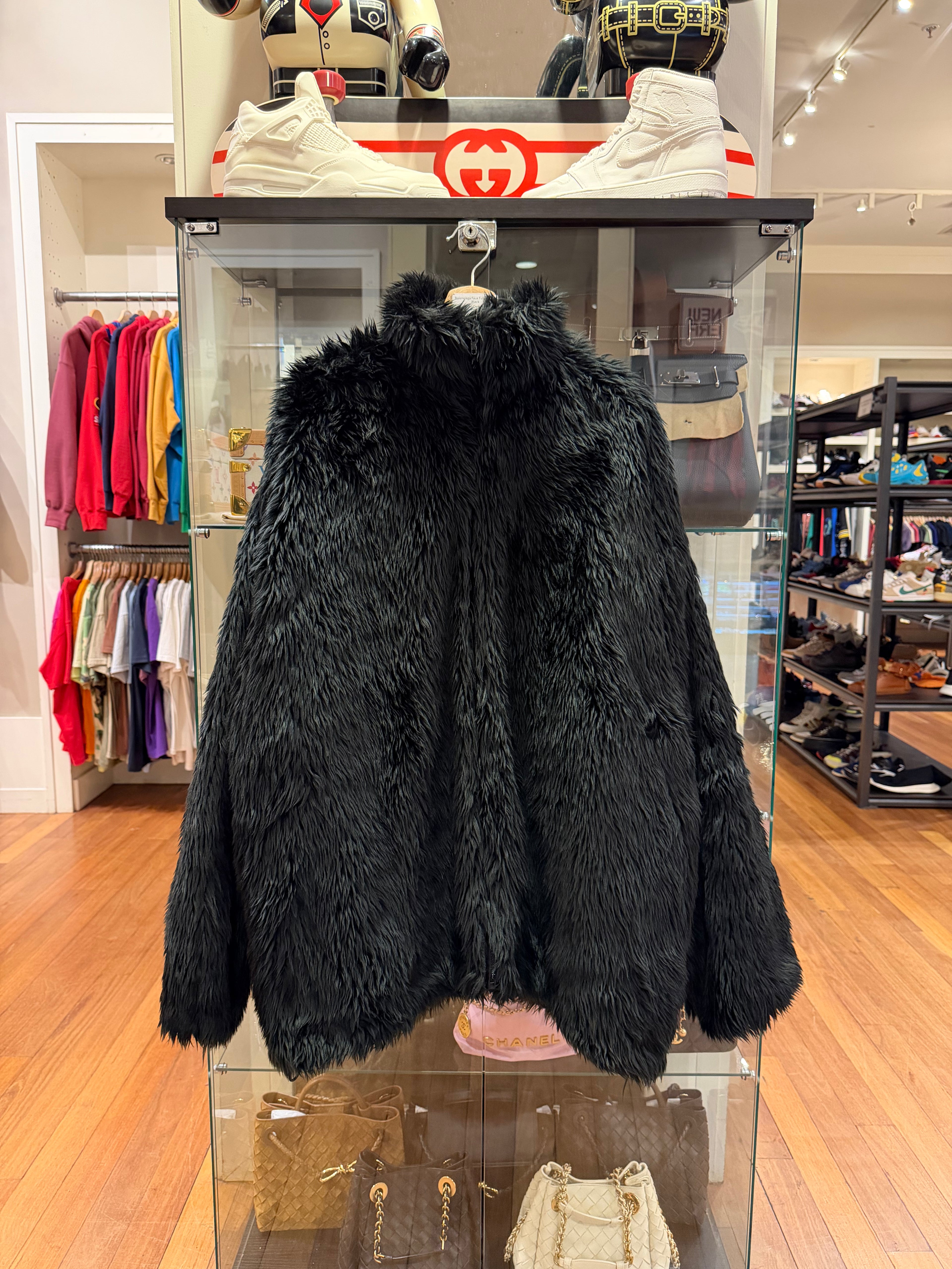 Balenciaga Faux Fur Jacket