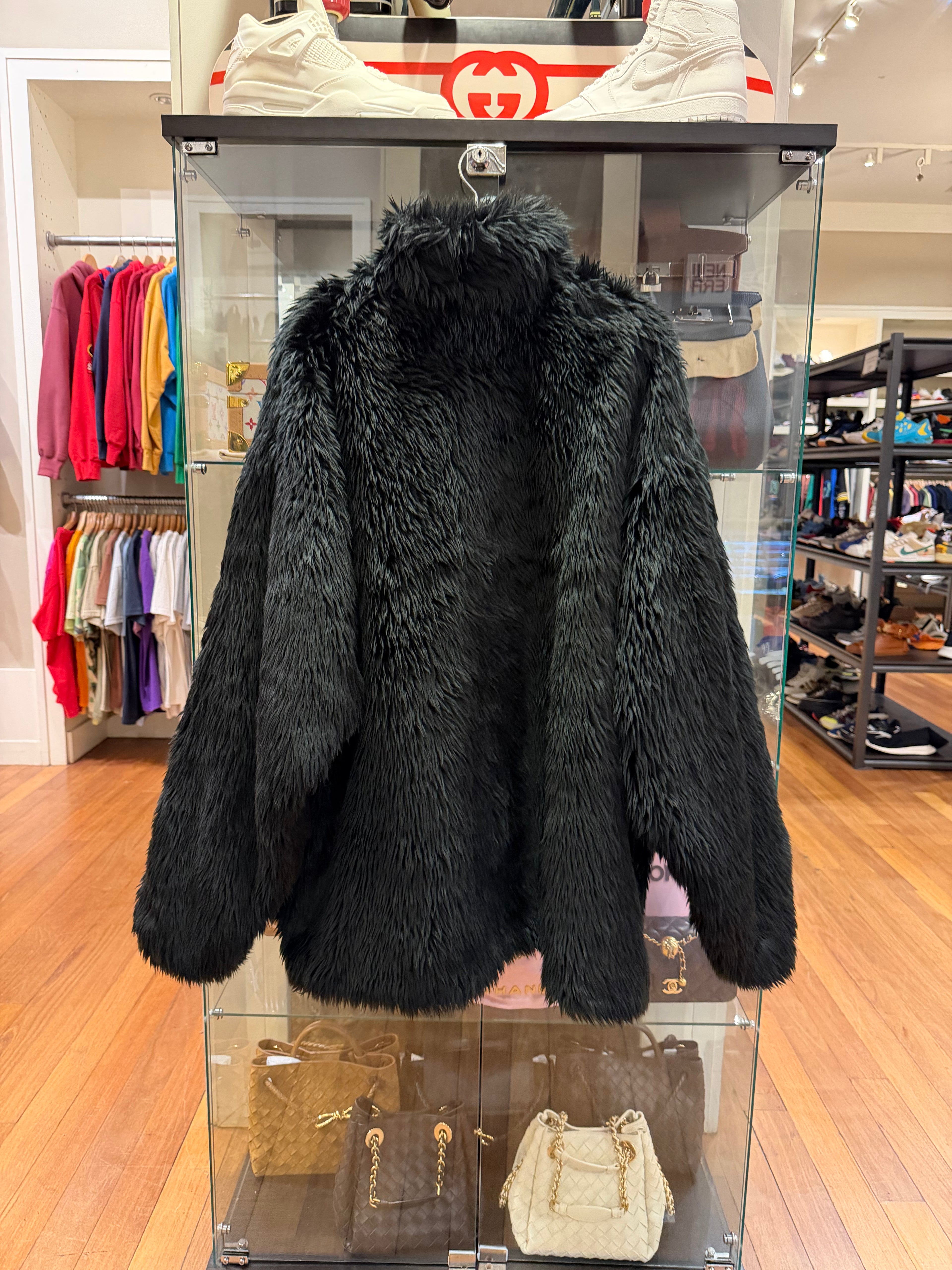 Balenciaga Faux Fur Jacket