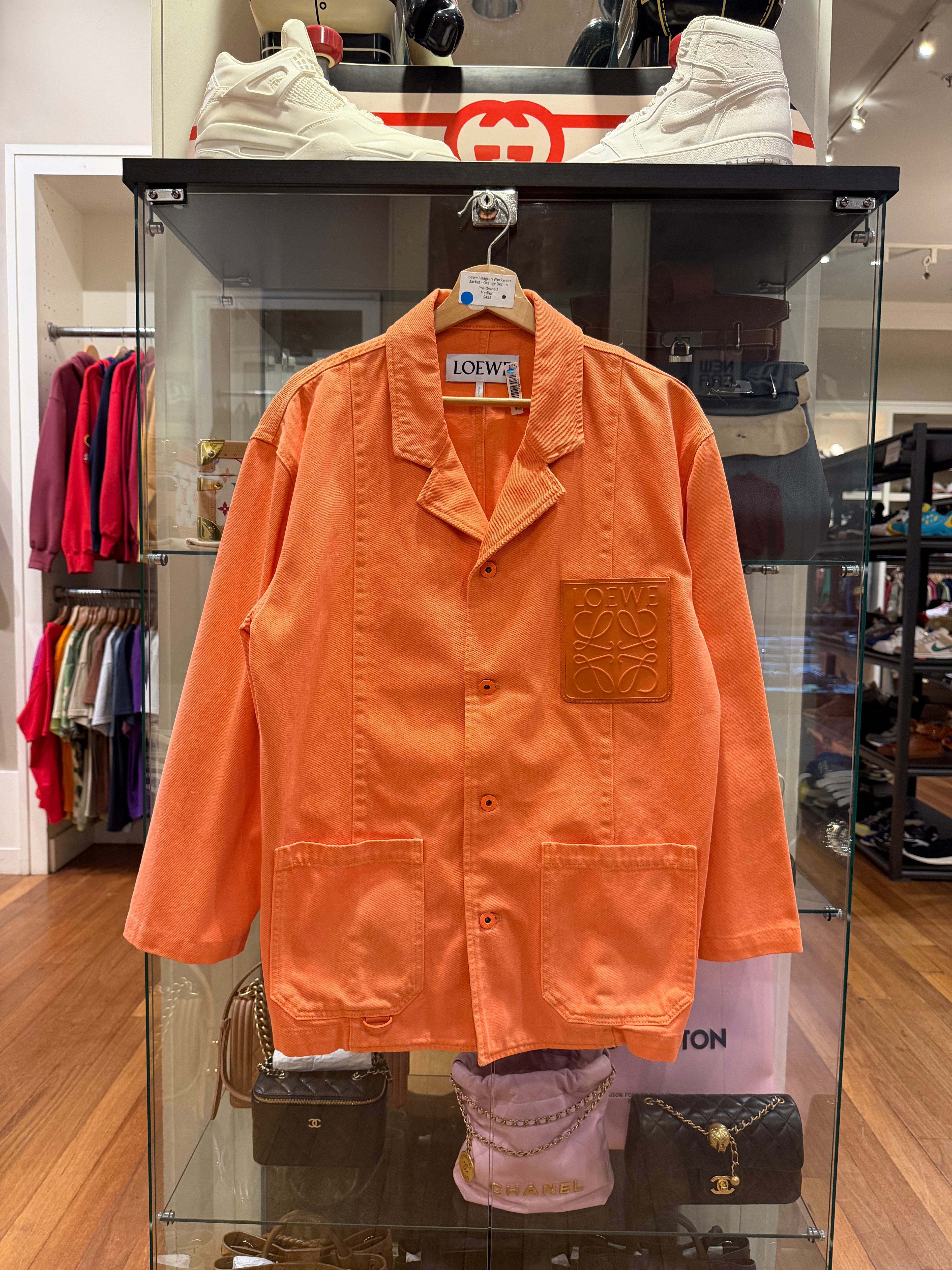 Loewe Anagran Workwear
Jacket - Orange Denim