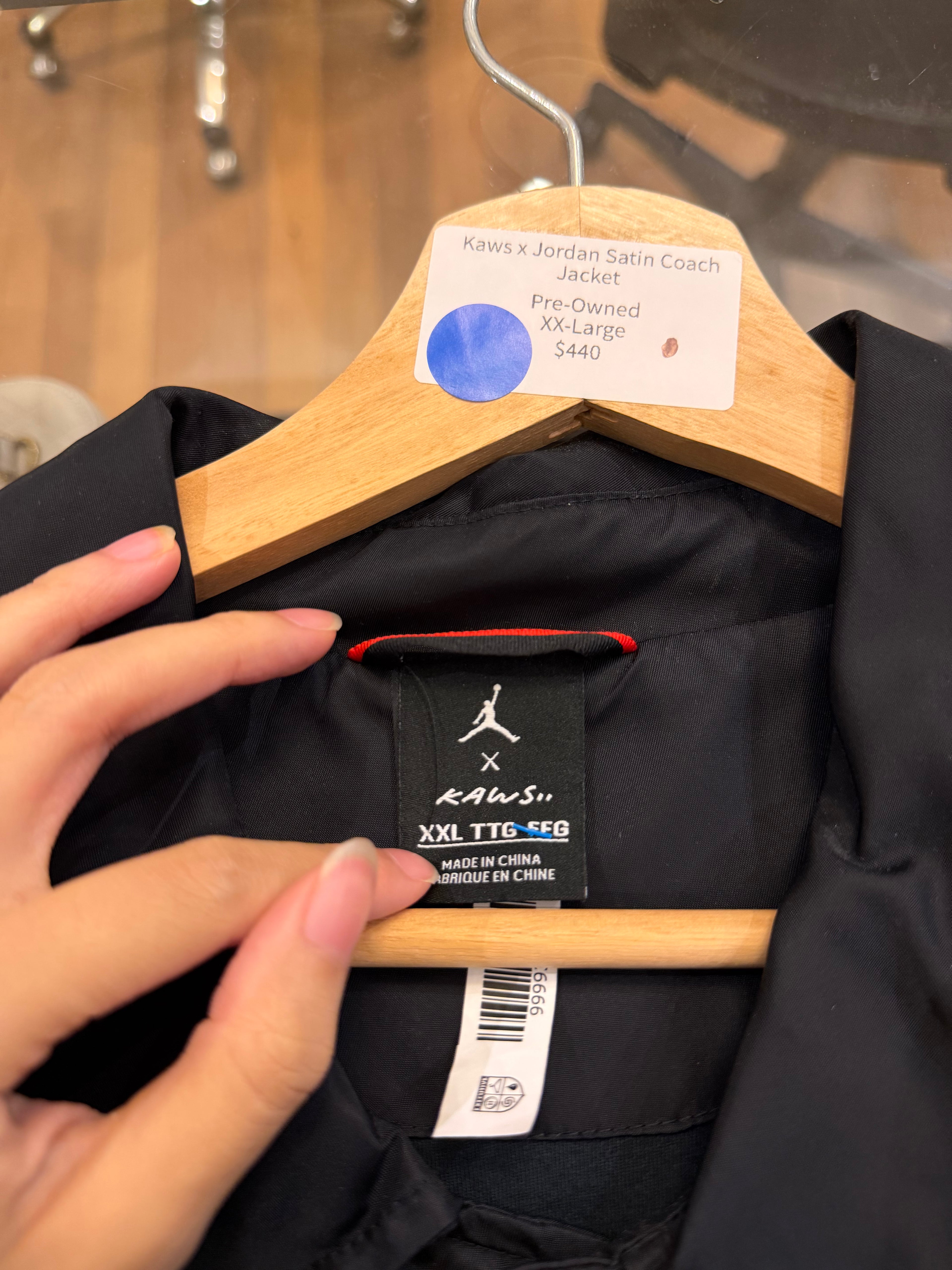 Kaws x Jordan Satin Coach
Jacket