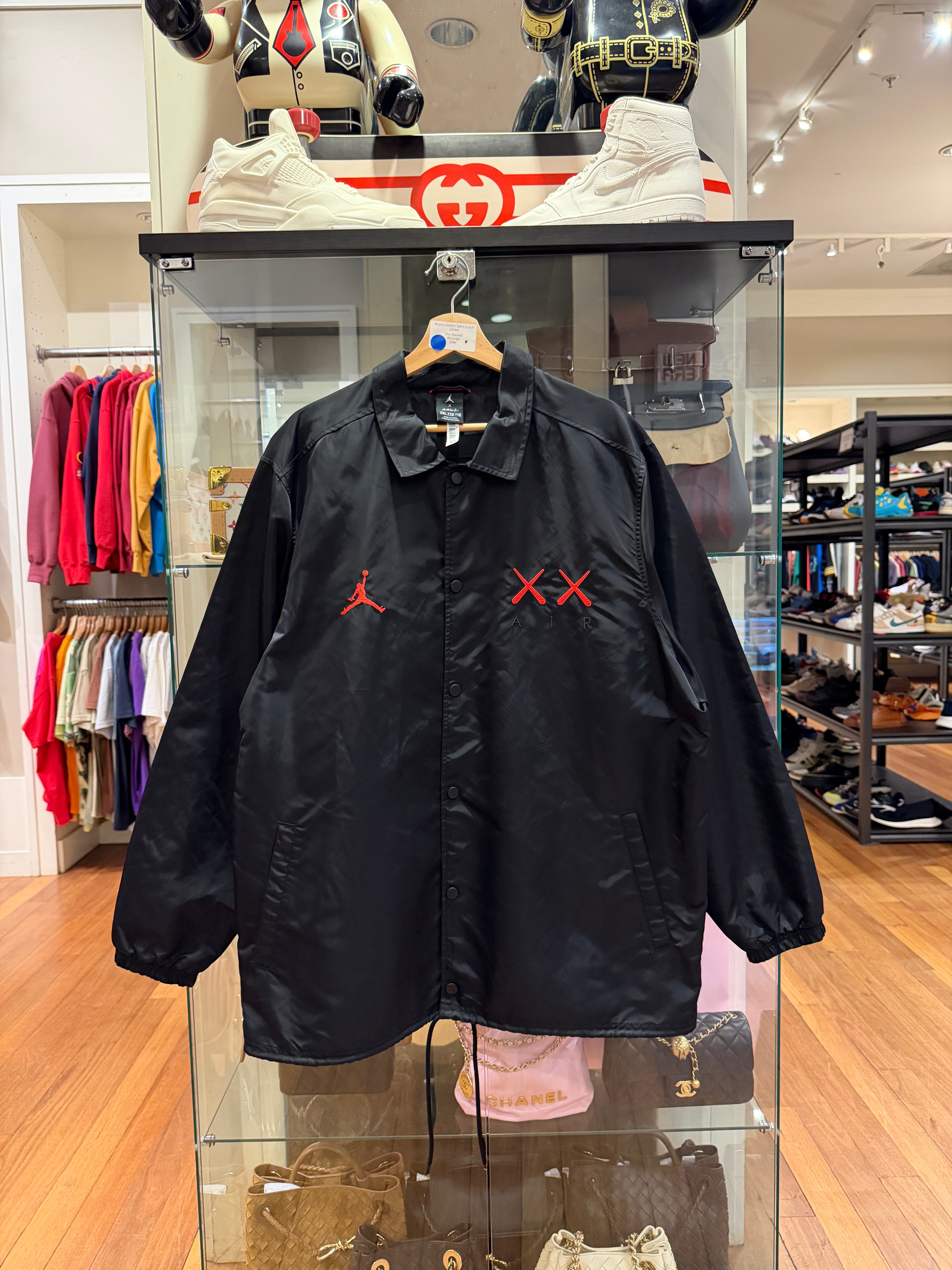 Kaws x Jordan Satin Coach
Jacket