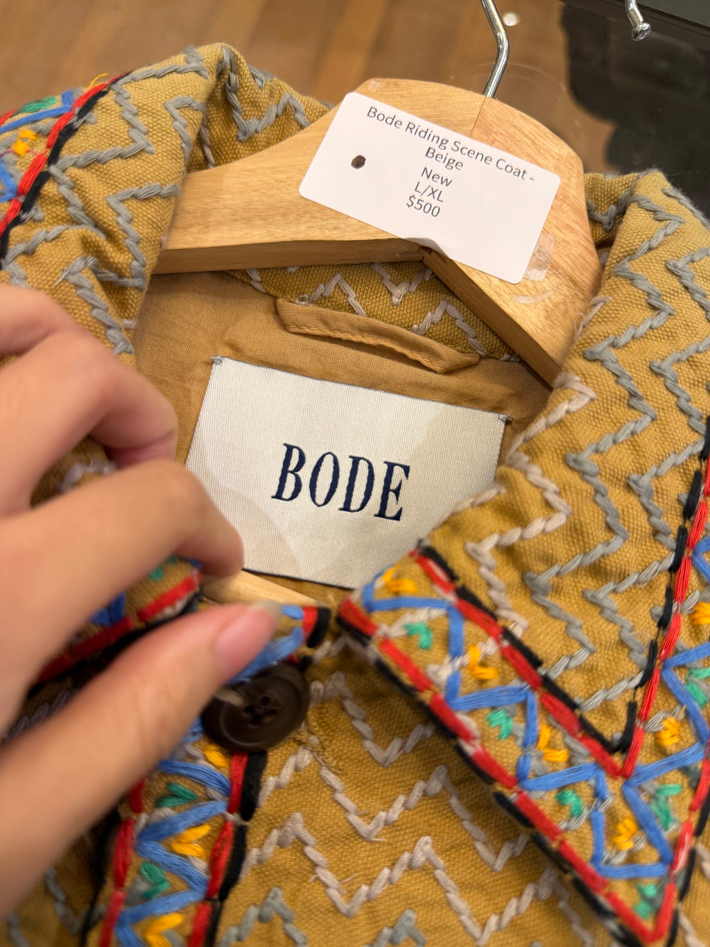 Bode Riding Scene Coat