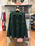 Needles Button Up LS Shirt -
Army Green