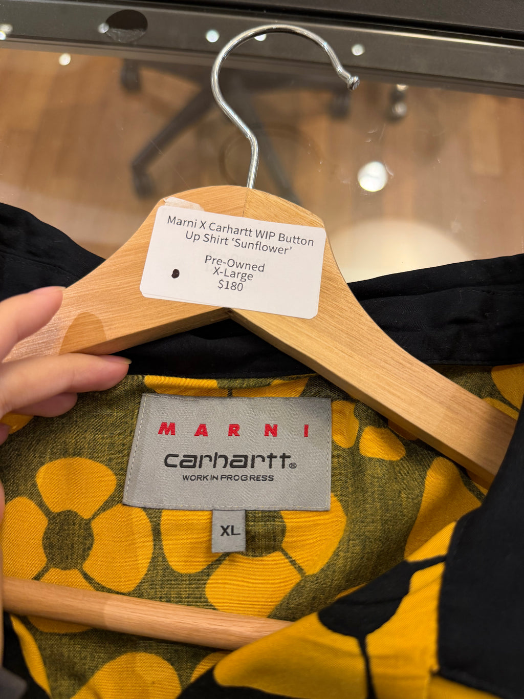 Marni X Carhartt WIP Button
Up Shirt 'Sunflower'
